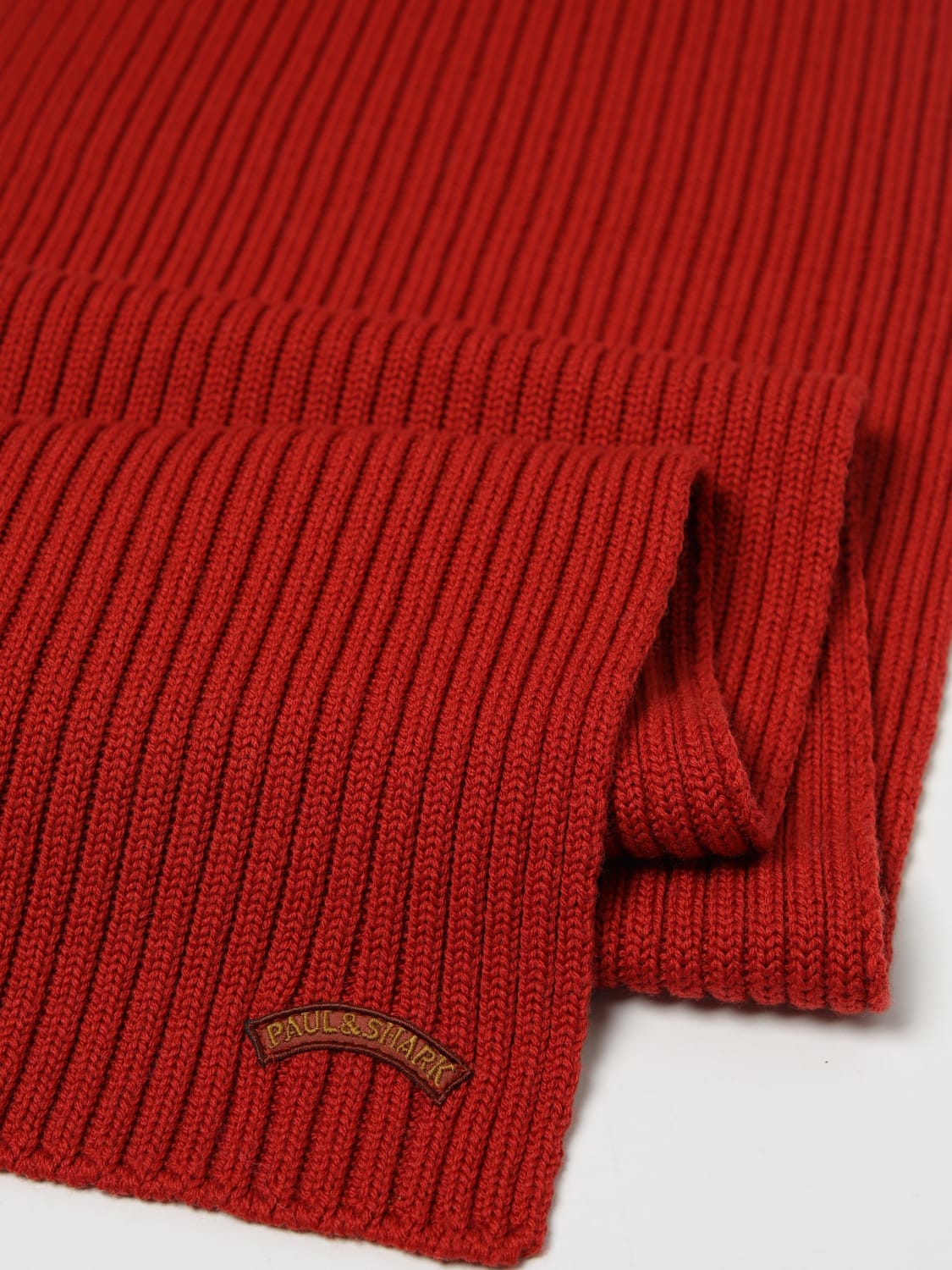 PAUL & SHARK SCARF: Scarf men Paul & Shark, Red - Img 3