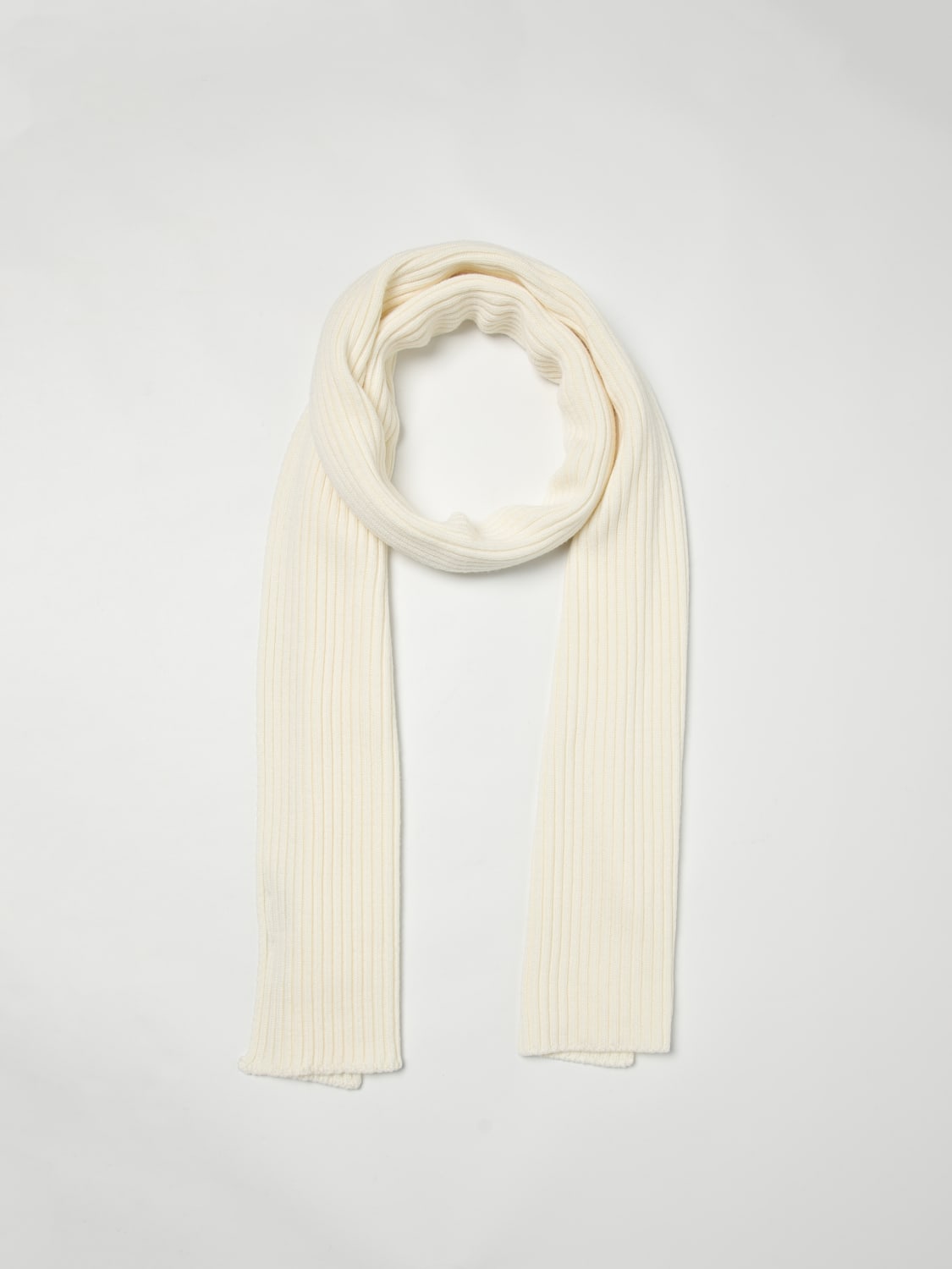 PAUL & SHARK SCIARPA: Sciarpa Paul & Shark in lana a coste , Panna - Img 2