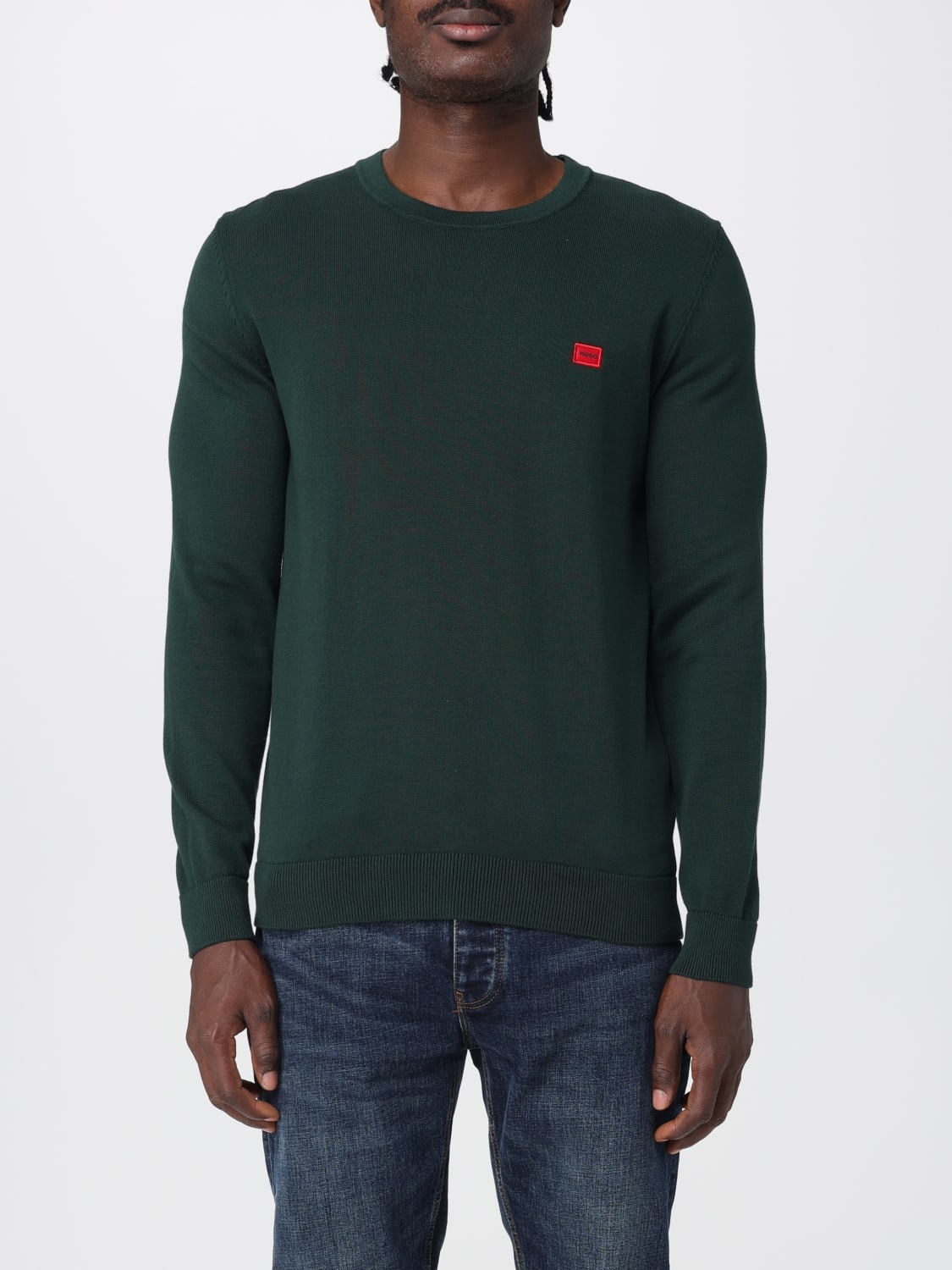 HUGO SWEATER: Sweater men Hugo, Green - Img 1