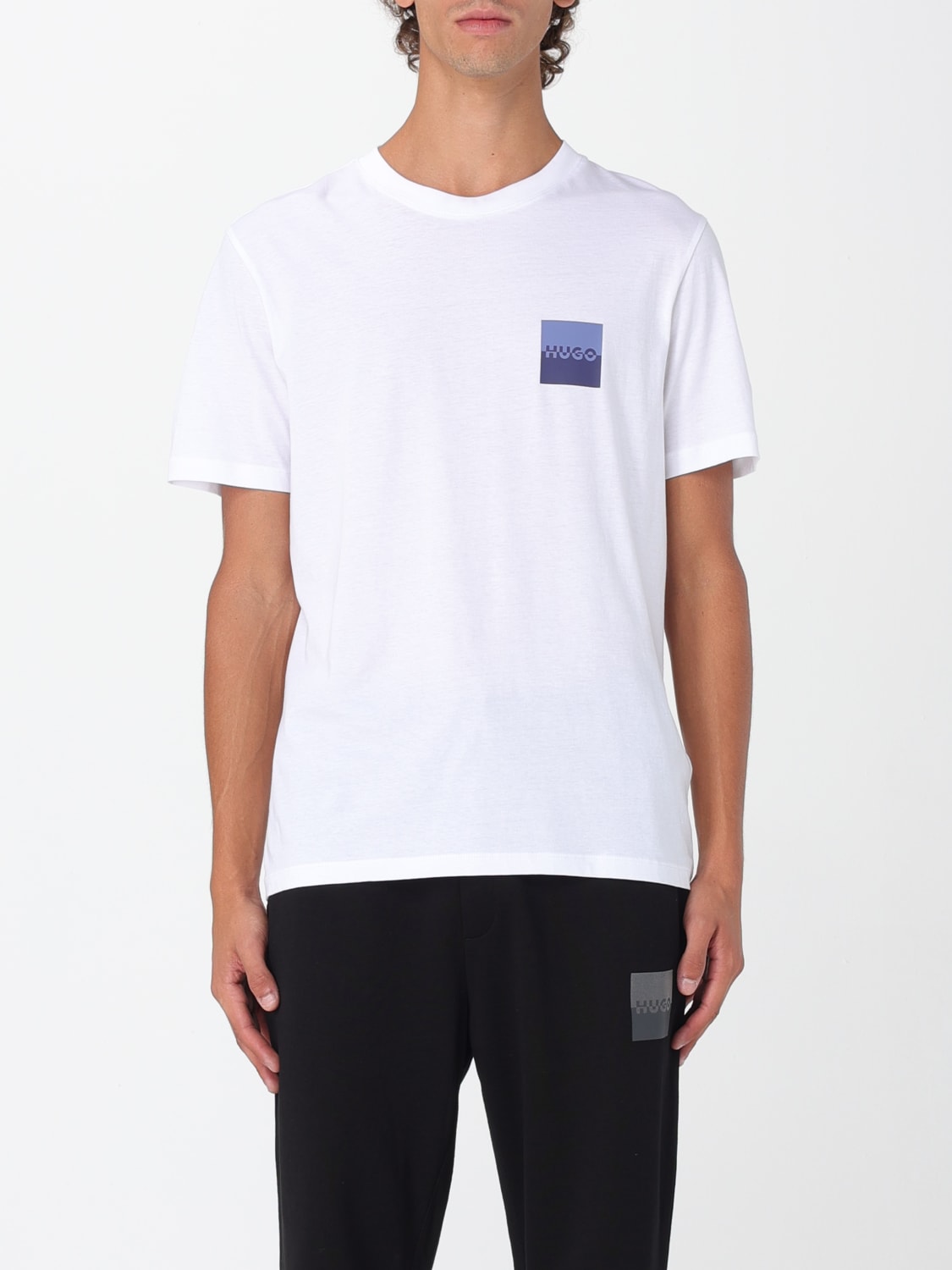 HUGO T-SHIRT: T-shirt men Hugo, White - Img 1