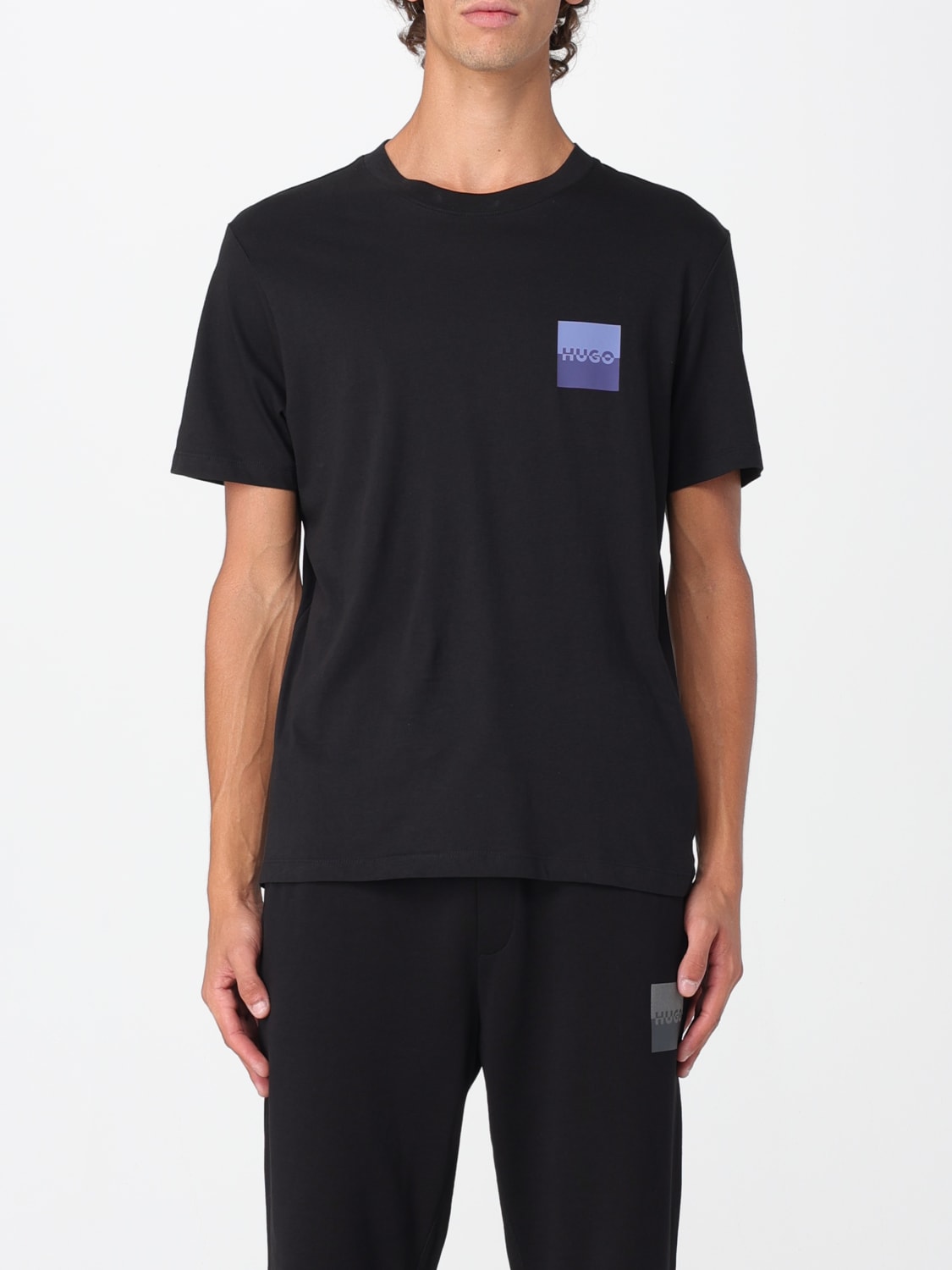 HUGO CAMISETA: Camiseta hombre Hugo, Negro - Img 1