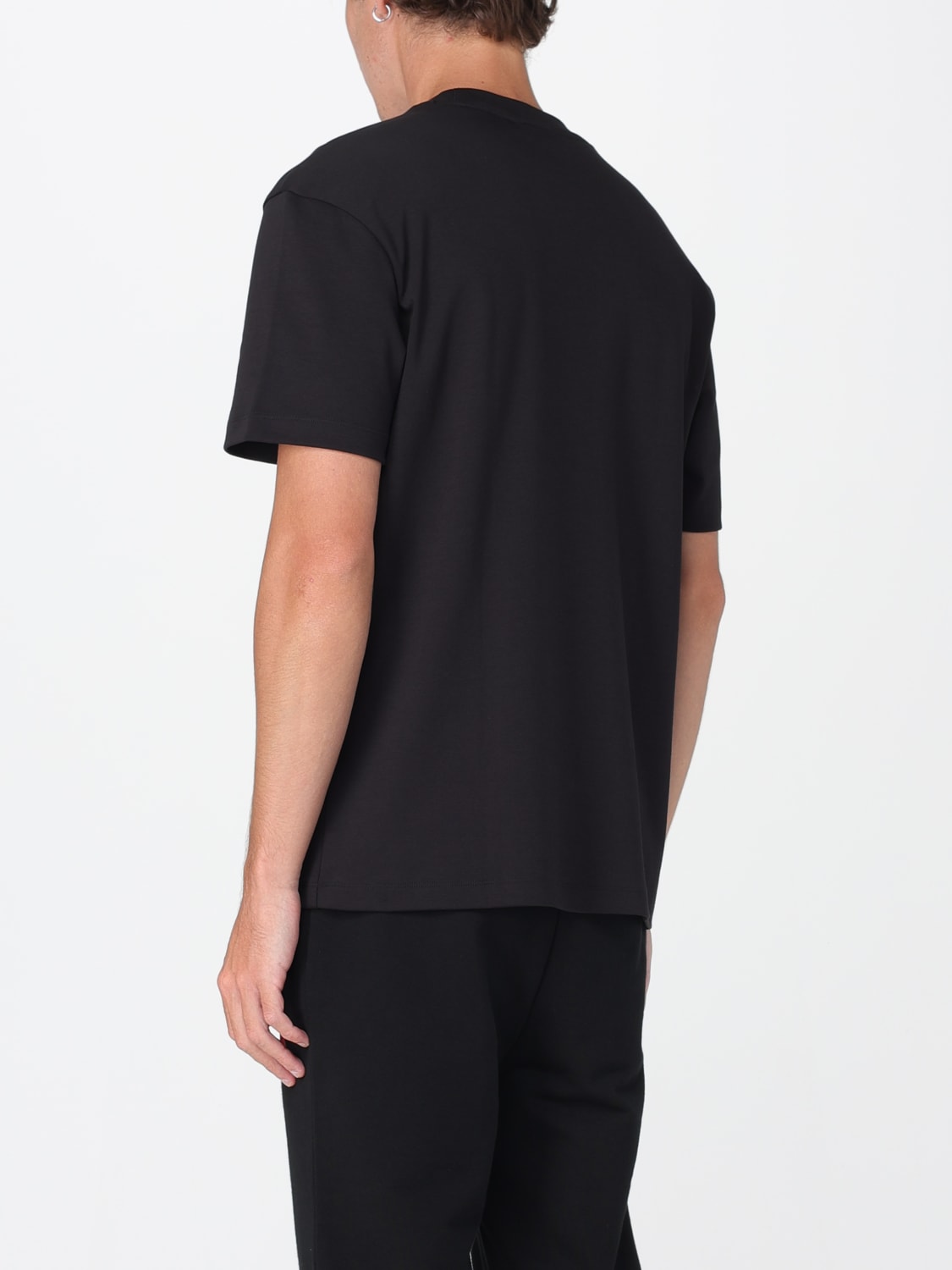 HUGO T-SHIRT: T-shirt herren Hugo, Schwarz - Img 3