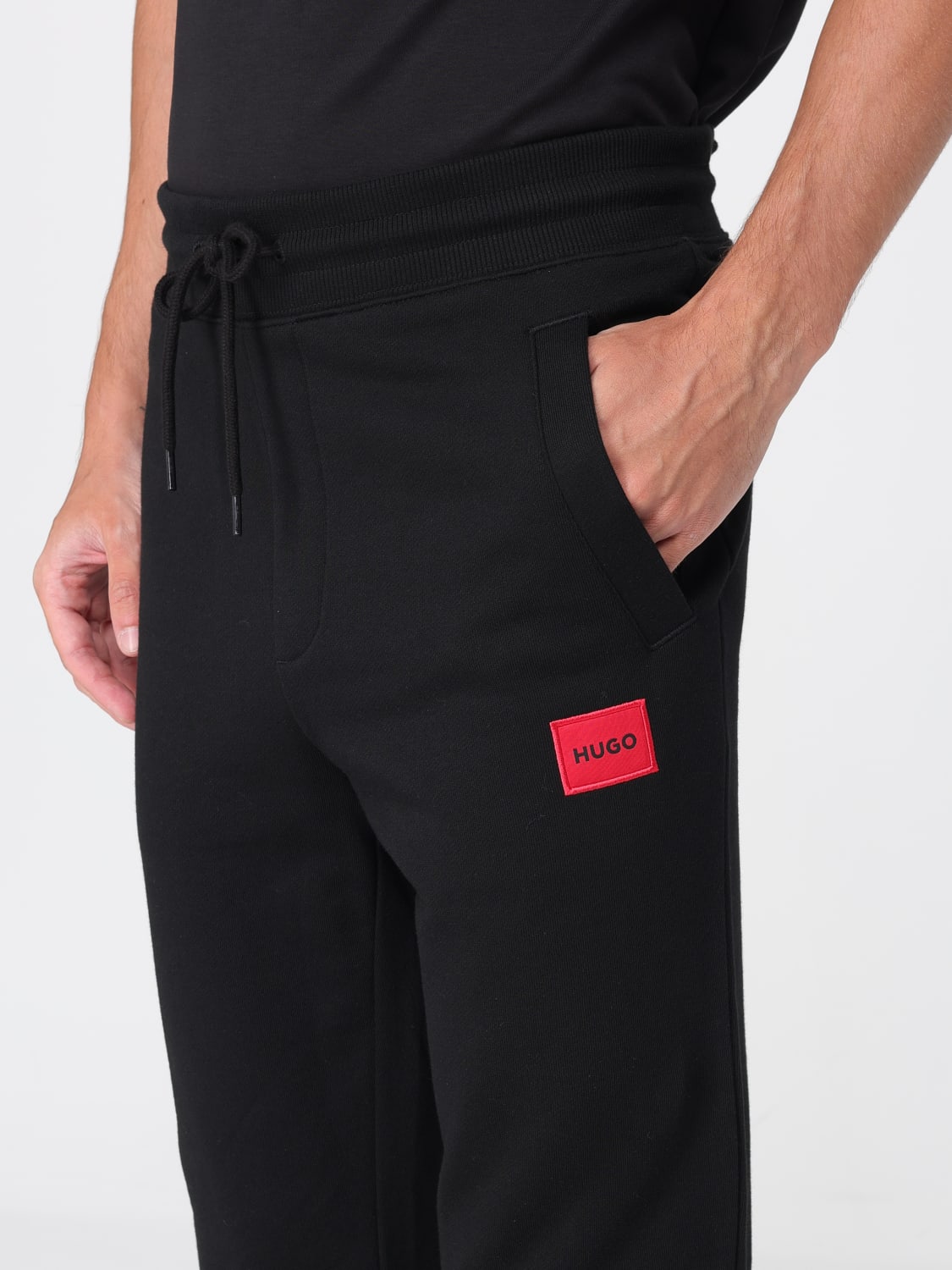 HUGO PANTS: Sweat men Hugo, Black - Img 4