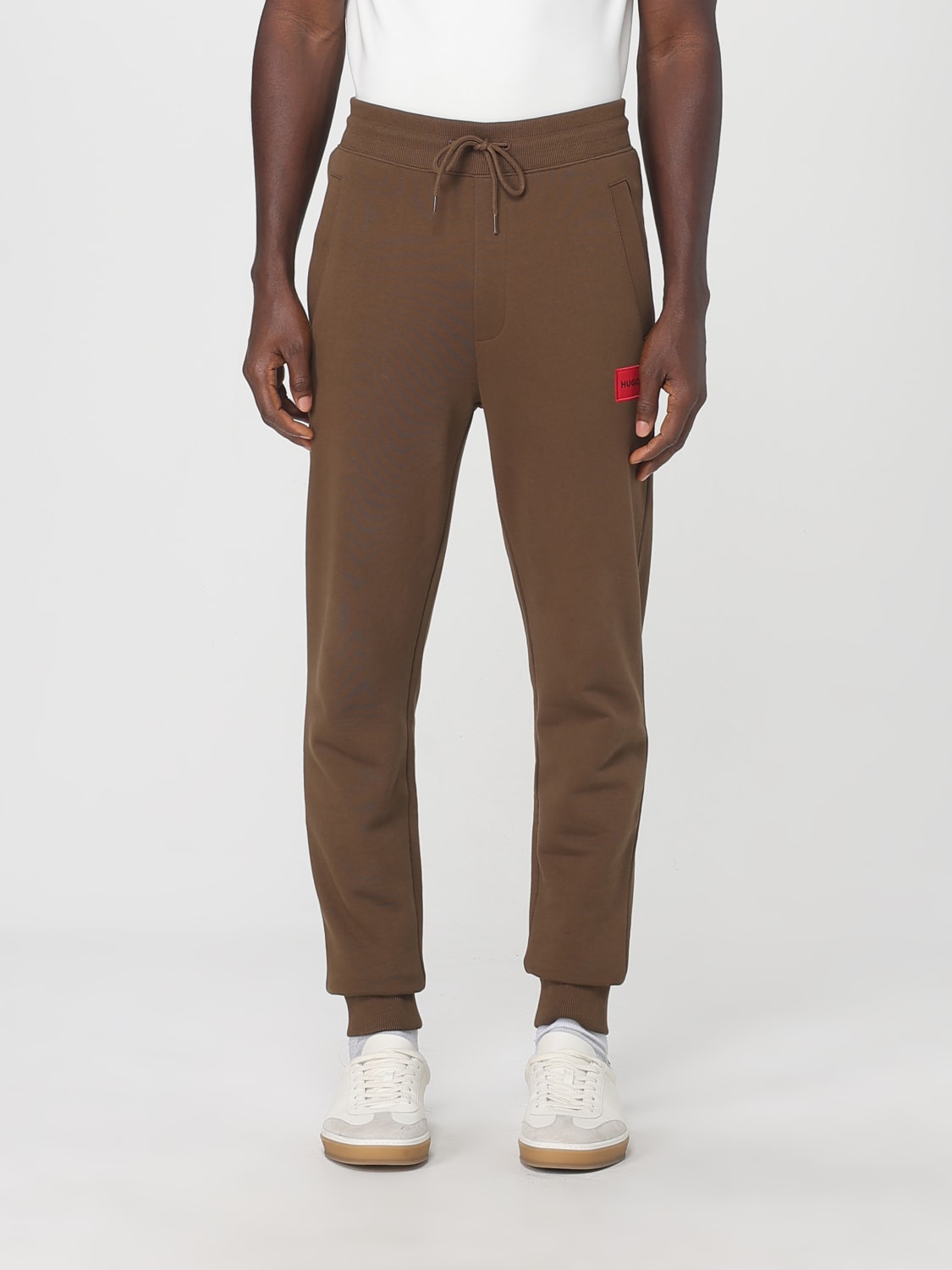 HUGO PANTS: Sweat men Hugo, Brown - Img 1