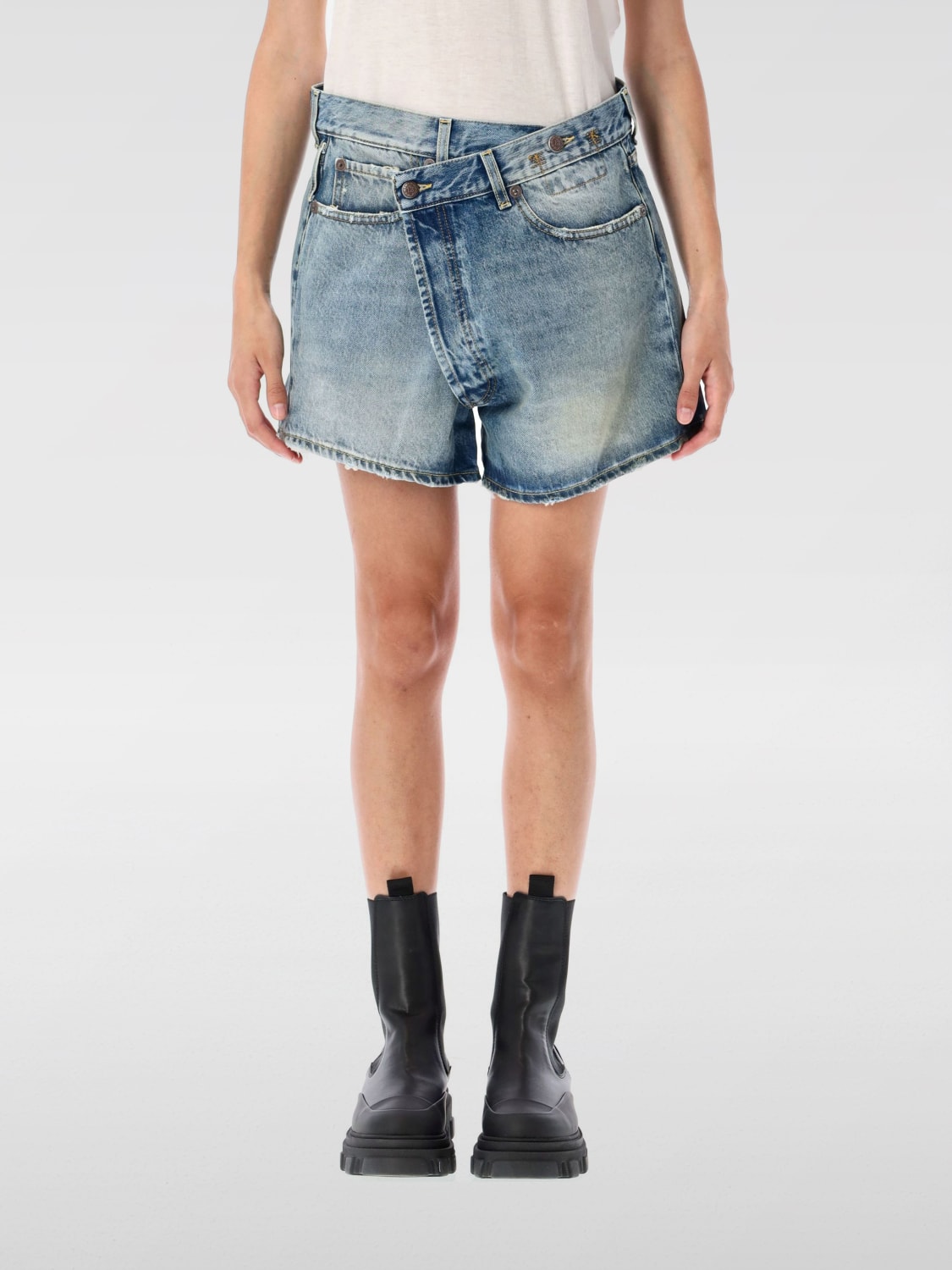 R13 PANTALONES CORTOS: Pantalòn cortos mujer R13, Denim - Img 1