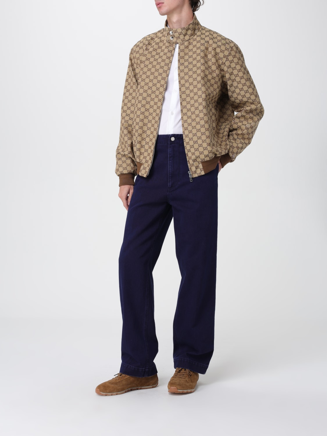 GUCCI JACKET: Jacket men Gucci, Camel - Img 2