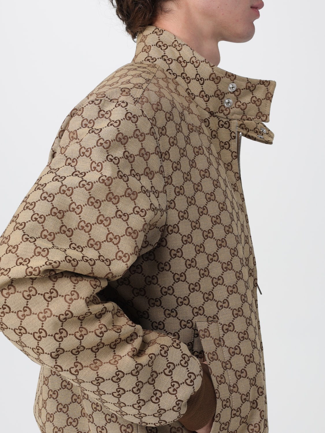 GUCCI JACKET: Jacket men Gucci, Camel - Img 5