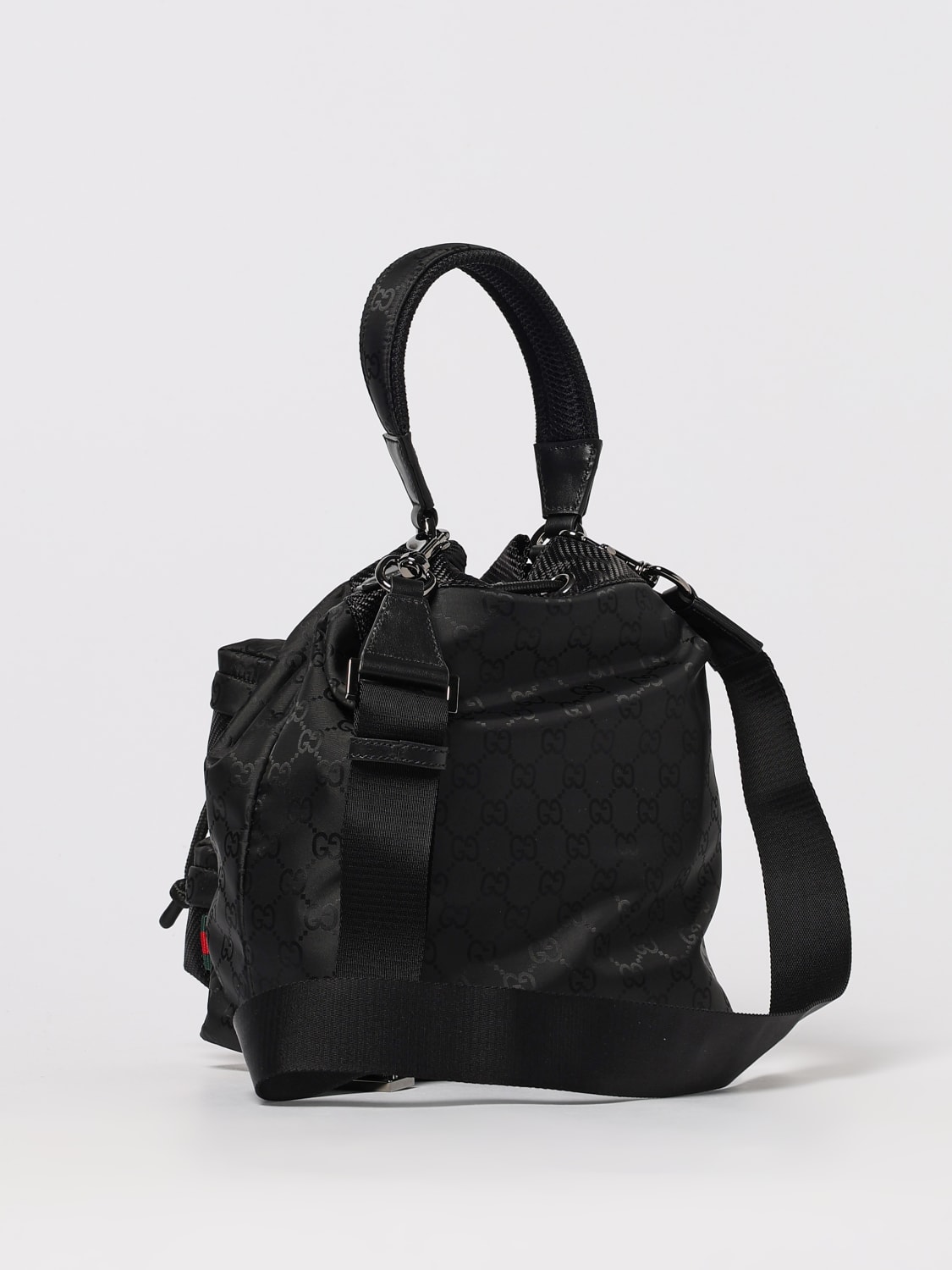 GUCCI SHOULDER BAG: Bags men Gucci, Black - Img 3