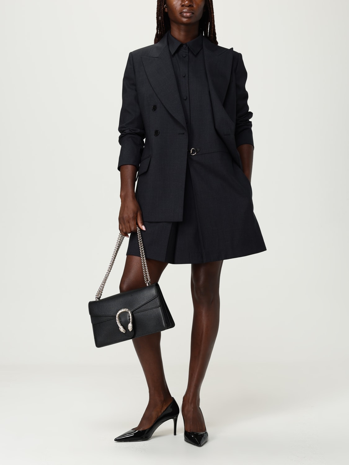 GUCCI DRESS: Jacket woman Gucci, Grey - Img 2