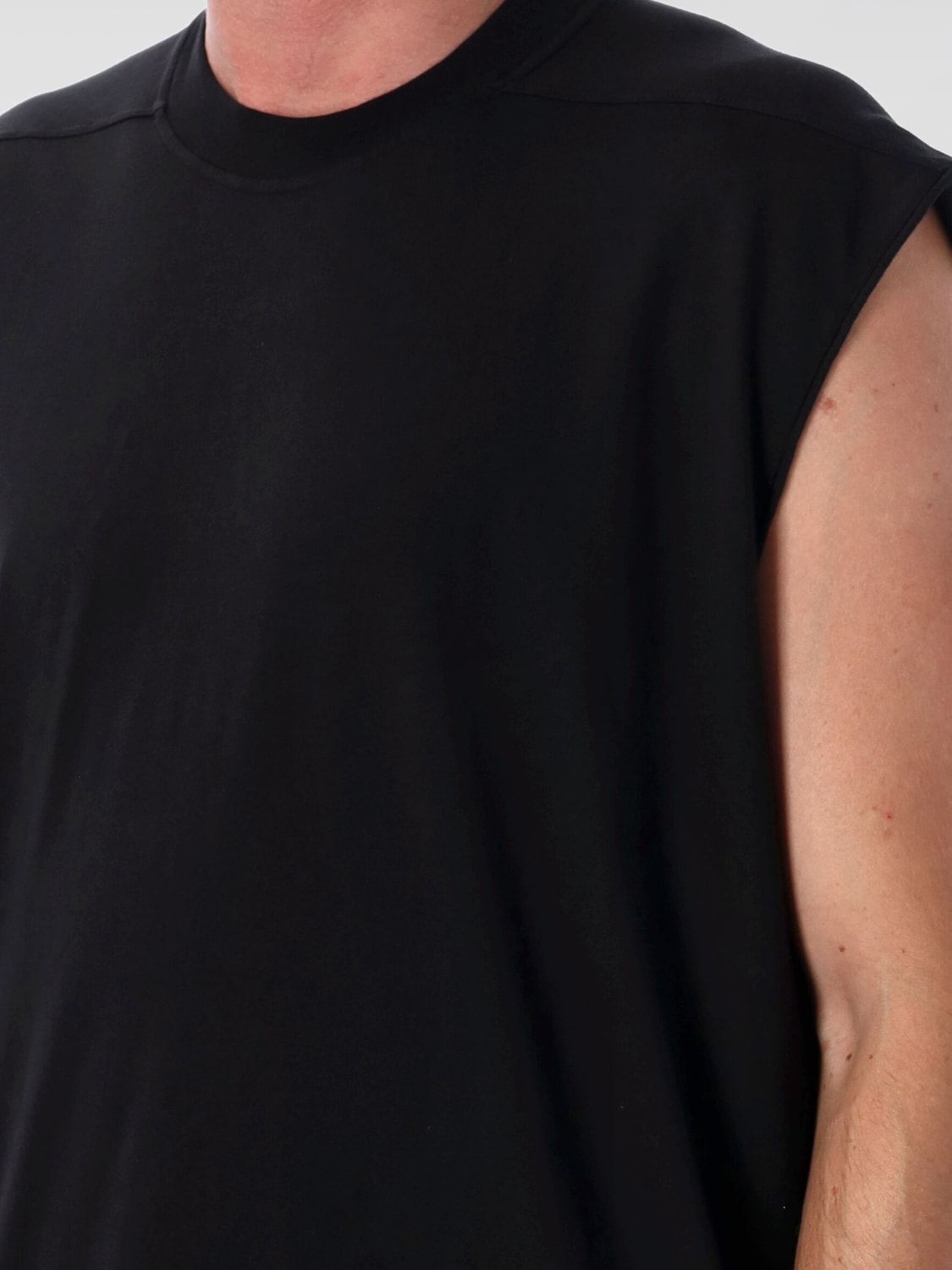 RICK OWENS DRKSHDW T-SHIRT: T-shirt homme Rick Owens Drkshdw, Noir - Img 3