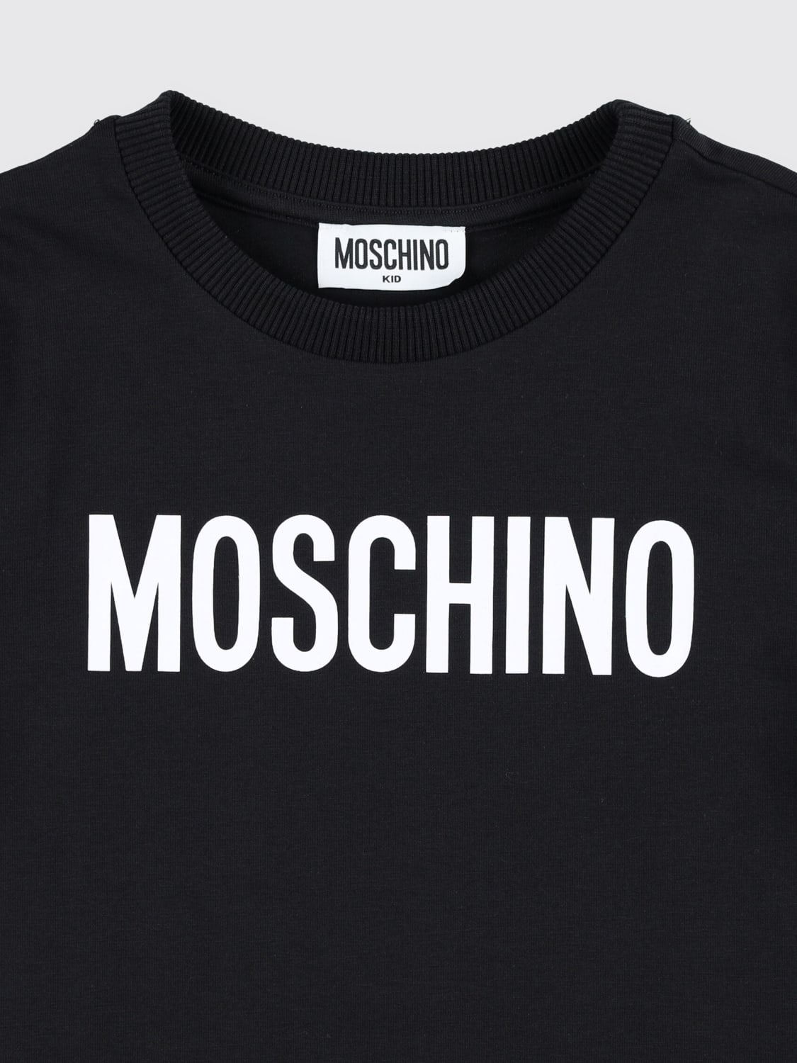 MOSCHINO T-SHIRT: T-shirt enfant Moschino, Noir - Img 3