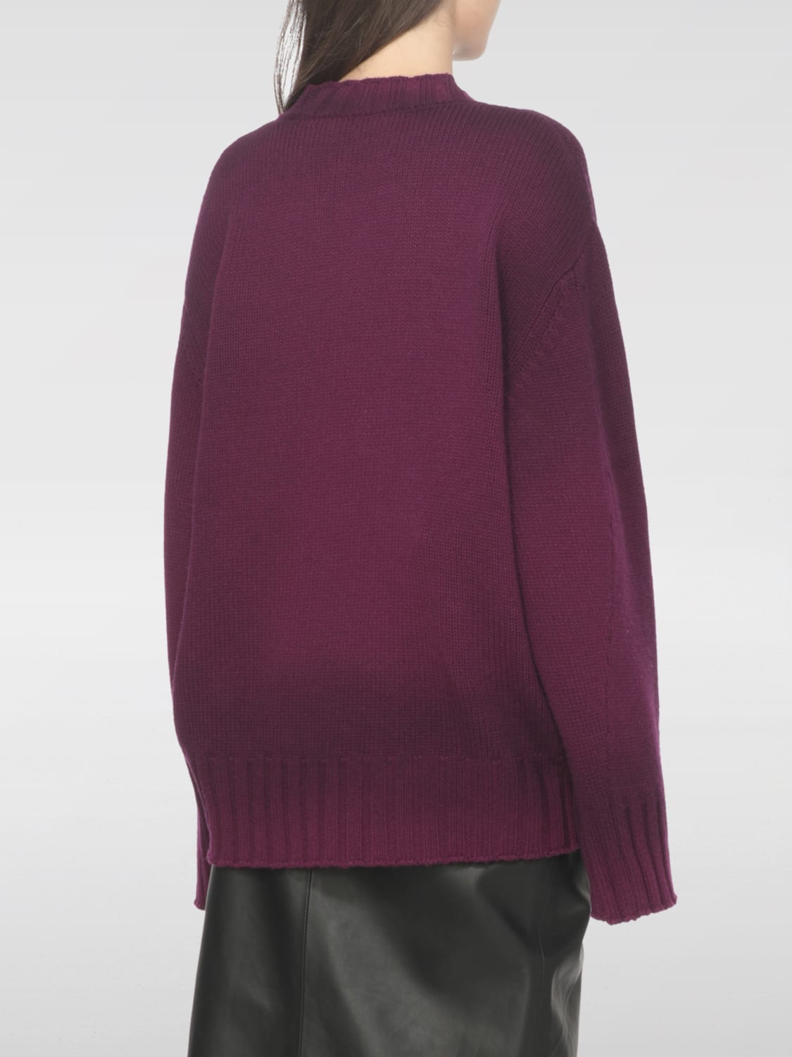 THE ATTICO SWEATER: Sweater woman The Attico, Violet - Img 3