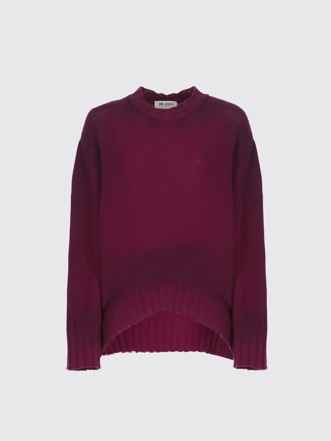 THE ATTICO SWEATER: Sweater woman The Attico, Violet - Img 5