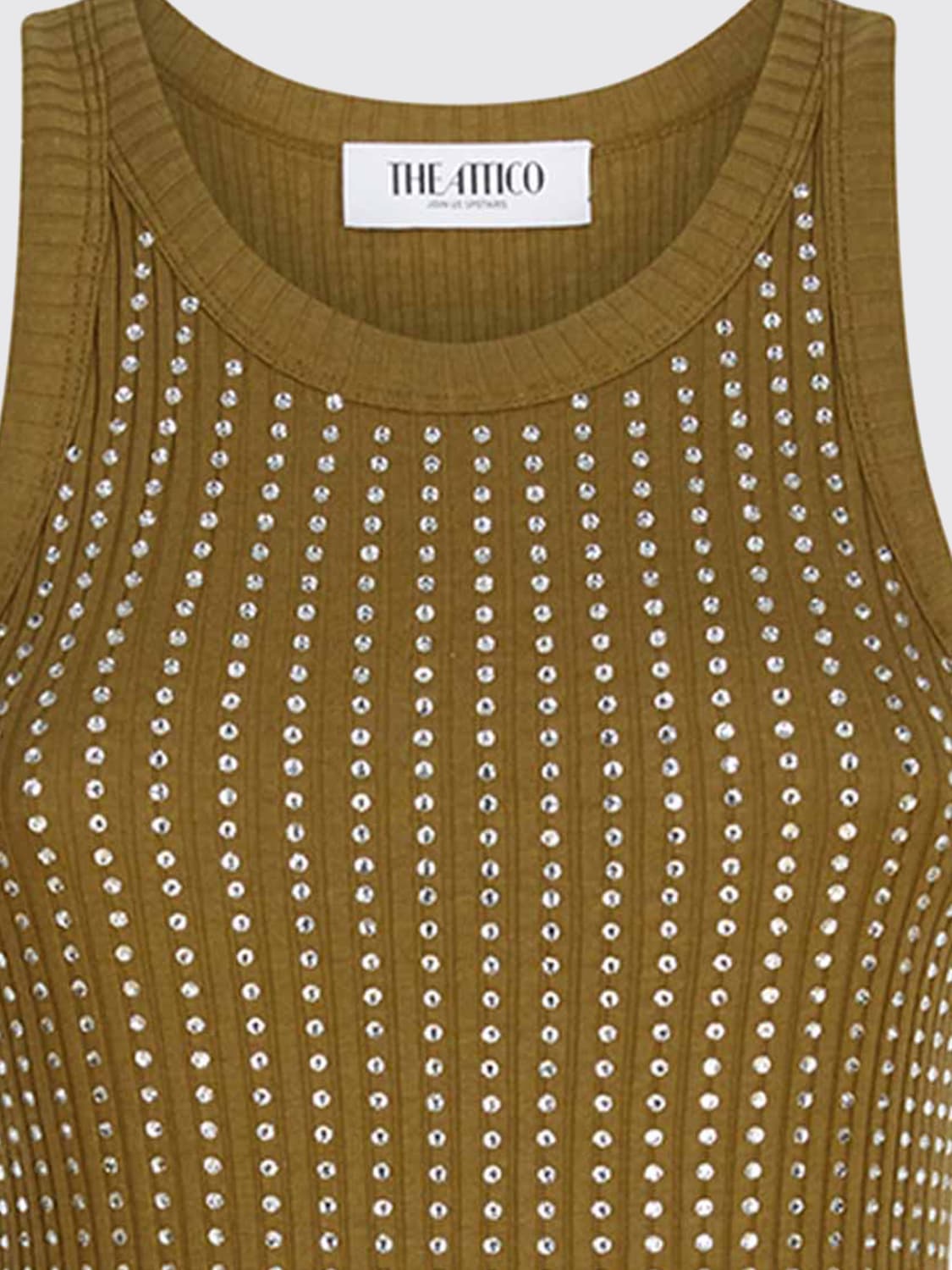 THE ATTICO DRESS: Dress woman The Attico, Green - Img 2