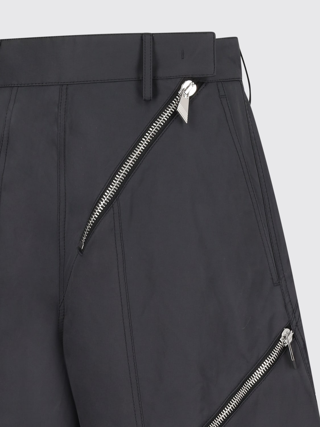 THE ATTICO 裤子: 裤子 女士 The Attico, 灰色 - Img 3