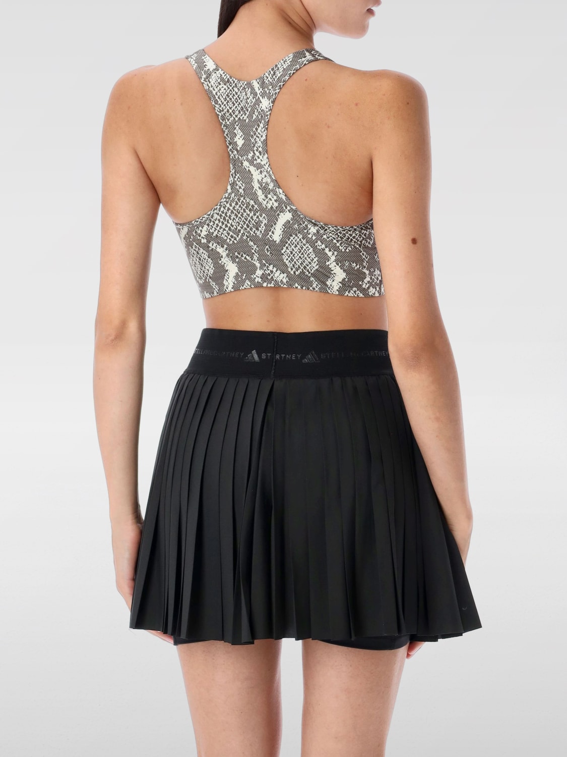 ADIDAS BY STELLA MCCARTNEY TOP: Top femme Adidas by Stella McCartney, Gris - Img 2