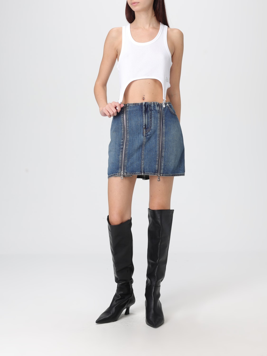 JEAN PAUL GAULTIER TOP: Top woman Jean Paul Gaultier, White - Img 2