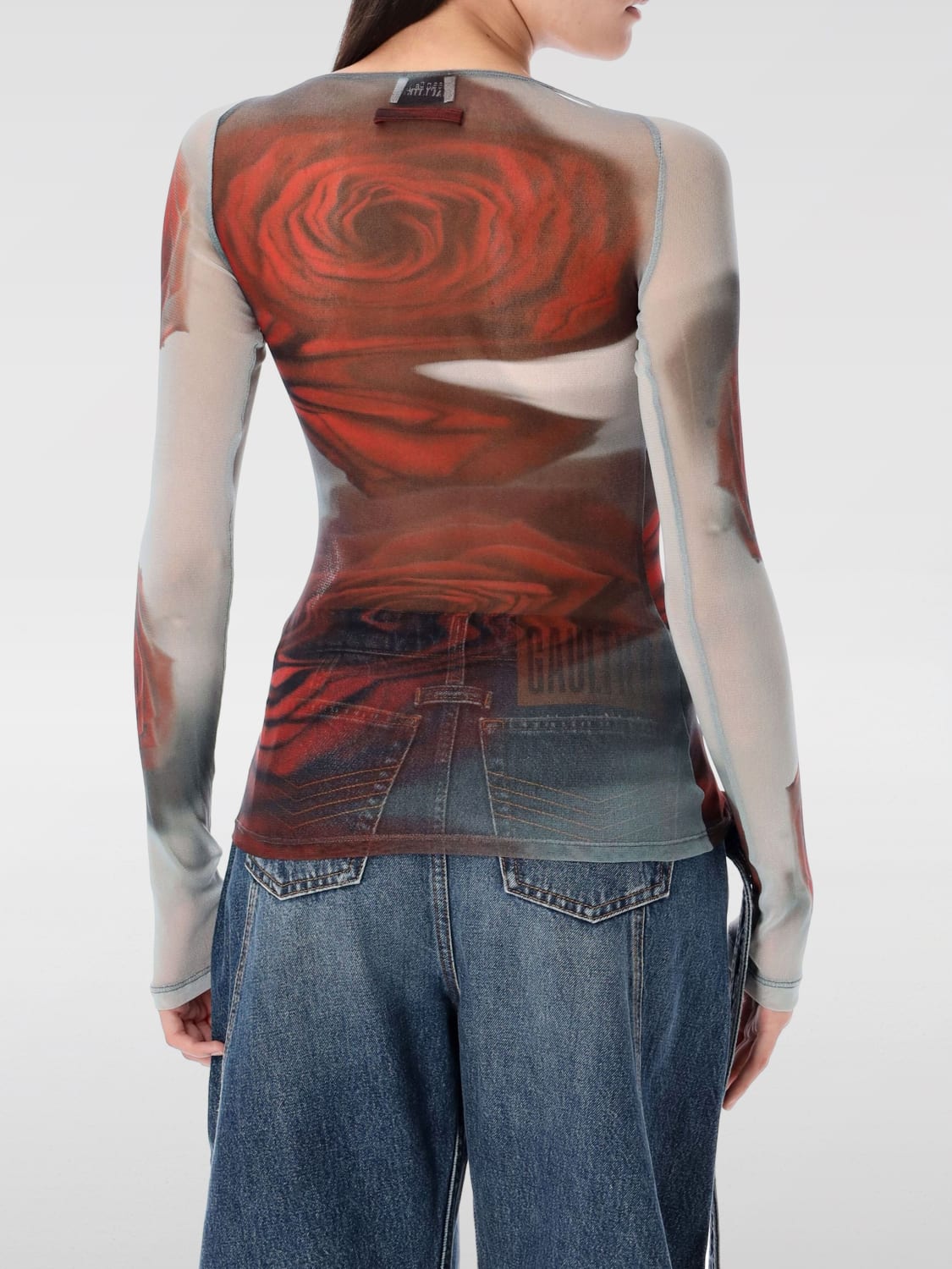 JEAN PAUL GAULTIER TOP: Top woman Jean Paul Gaultier, White - Img 2