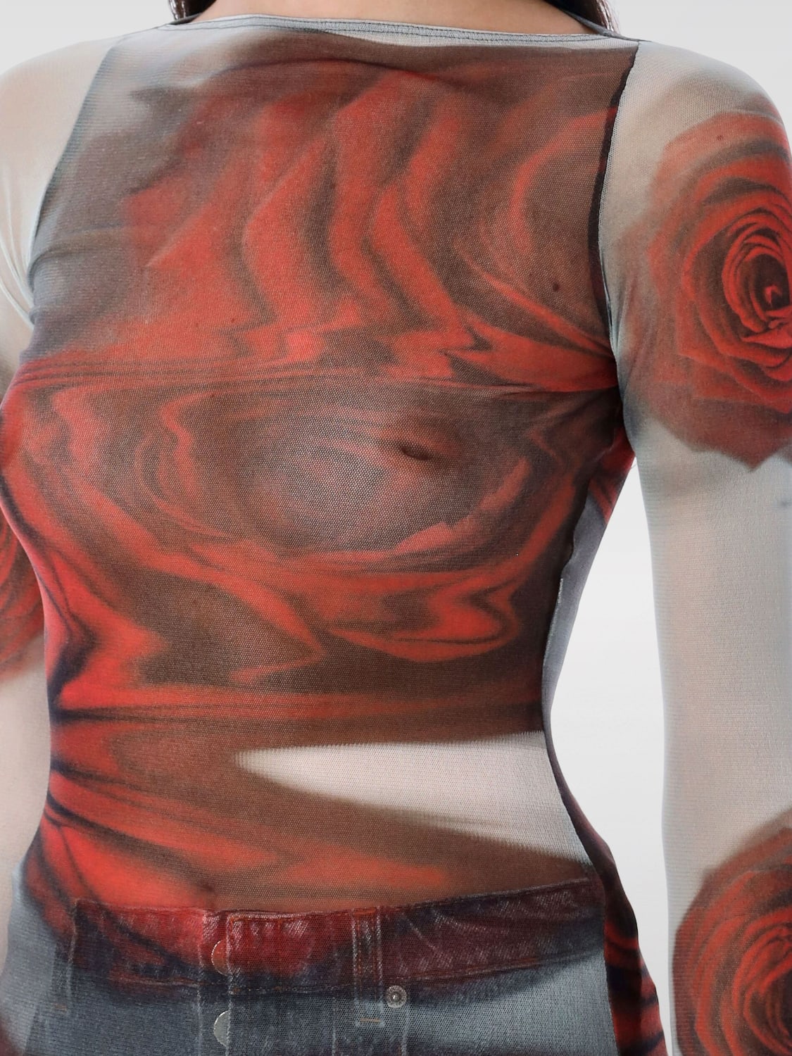 JEAN PAUL GAULTIER TOP: Top woman Jean Paul Gaultier, White - Img 3