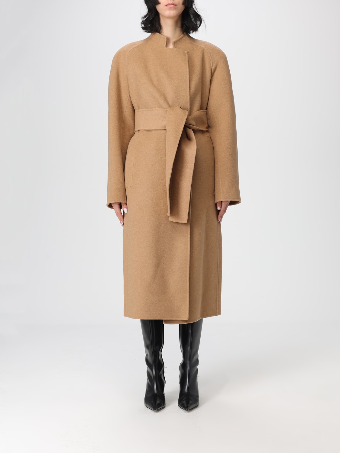 KHAITE MANTEAU: Manteau femme Khaite, Chameau - Img 1