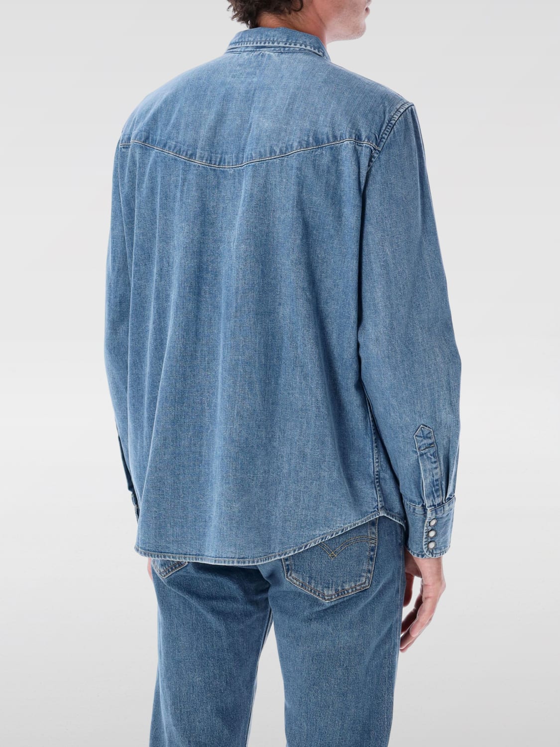 LEVI'S SHIRT: T-shirt men Levi's, Blue - Img 2