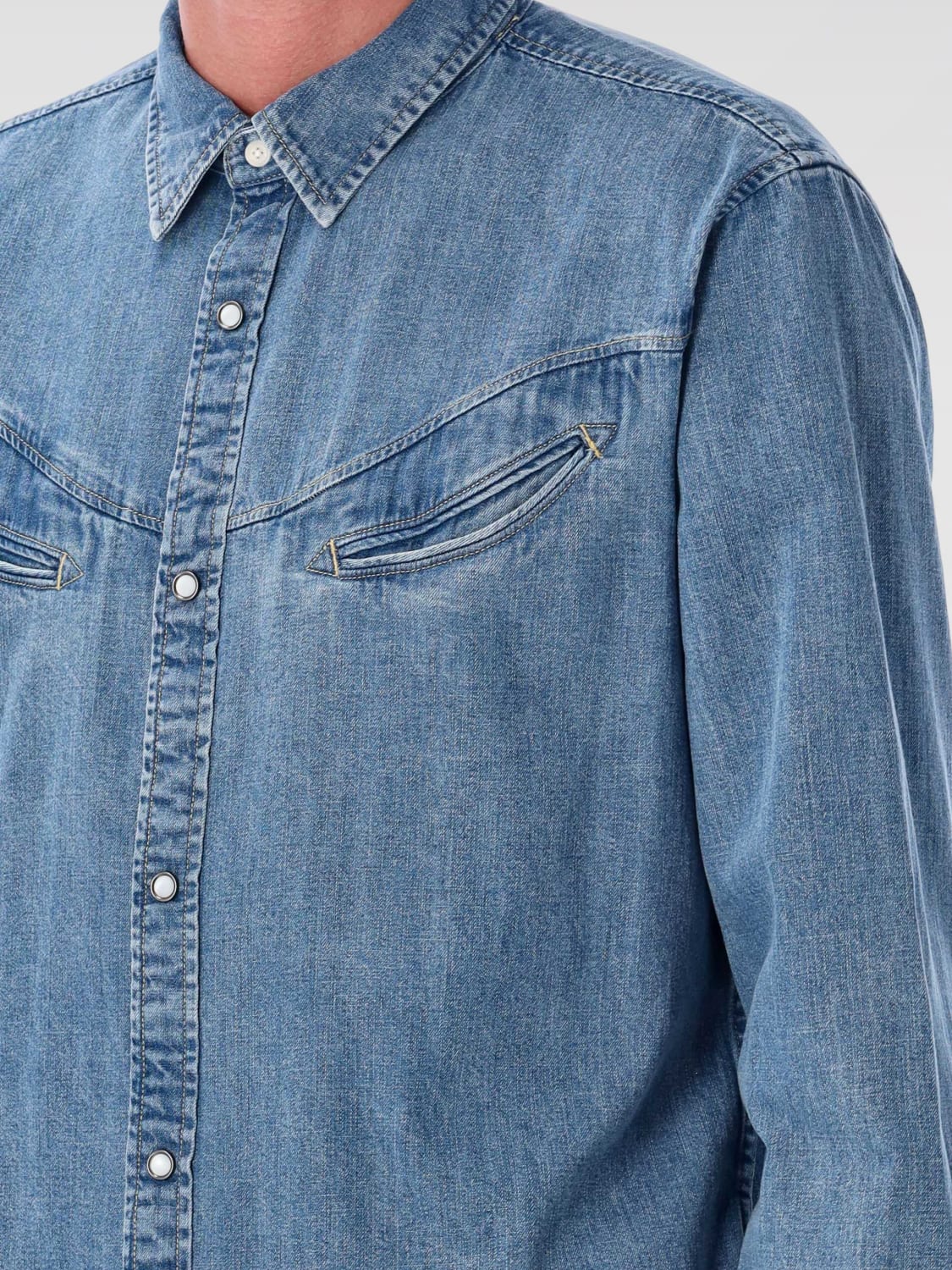 LEVI'S SHIRT: T-shirt men Levi's, Blue - Img 3