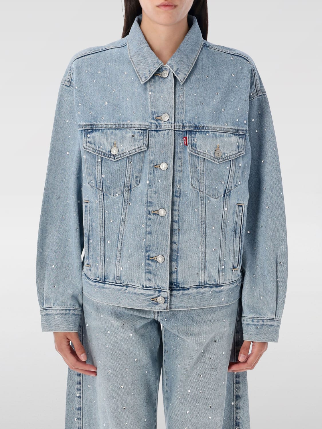LEVI'S VESTE: Blazer femme Levi's, Denim - Img 1