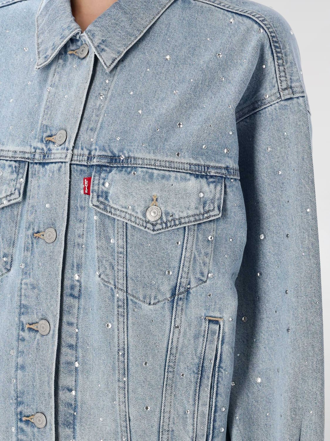 LEVI'S VESTE: Blazer femme Levi's, Denim - Img 3