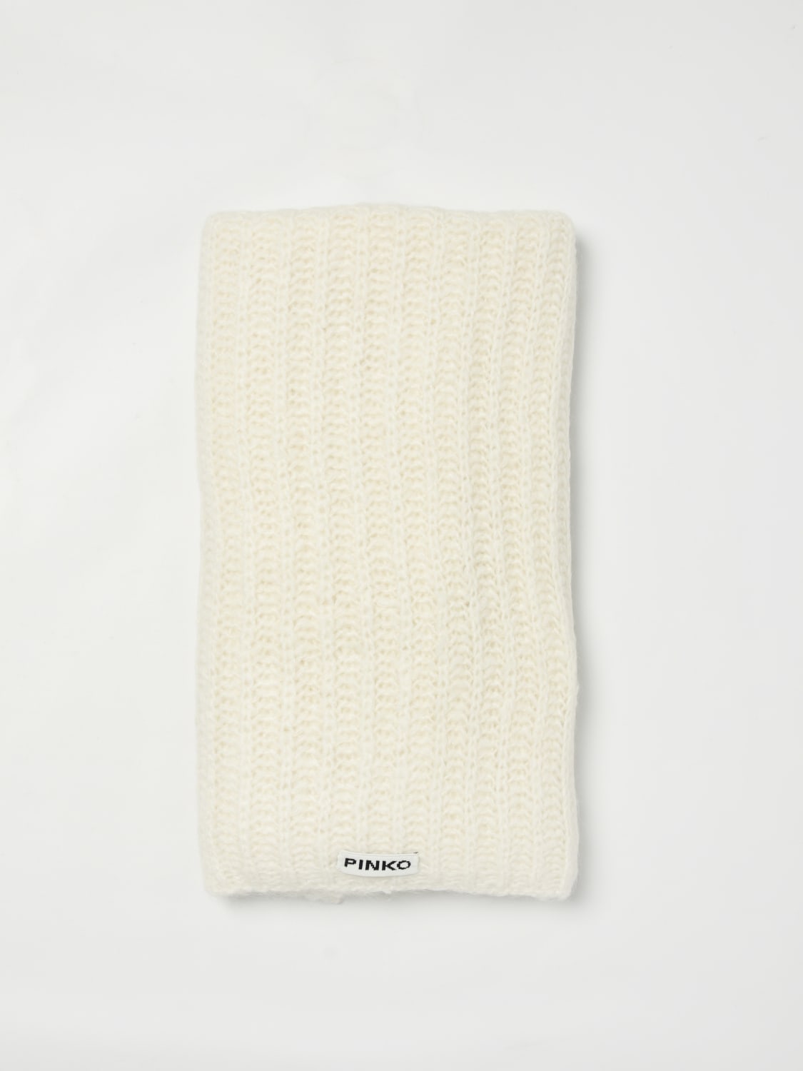 PINKO SCIARPA: Sciarpa San Marino Pinko in misto lana , Bianco - Img 1