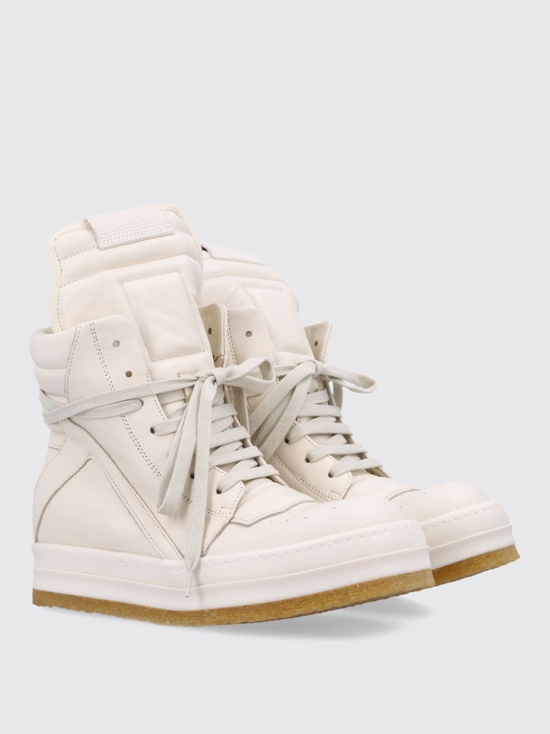 RICK OWENS 运动鞋: 运动鞋 女士 Rick Owens, 白色 - Img 2