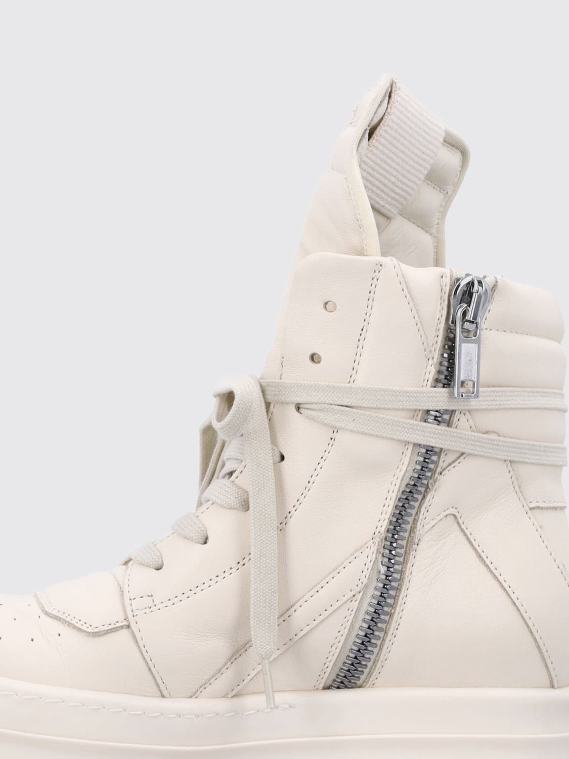 RICK OWENS 运动鞋: 运动鞋 女士 Rick Owens, 白色 - Img 4