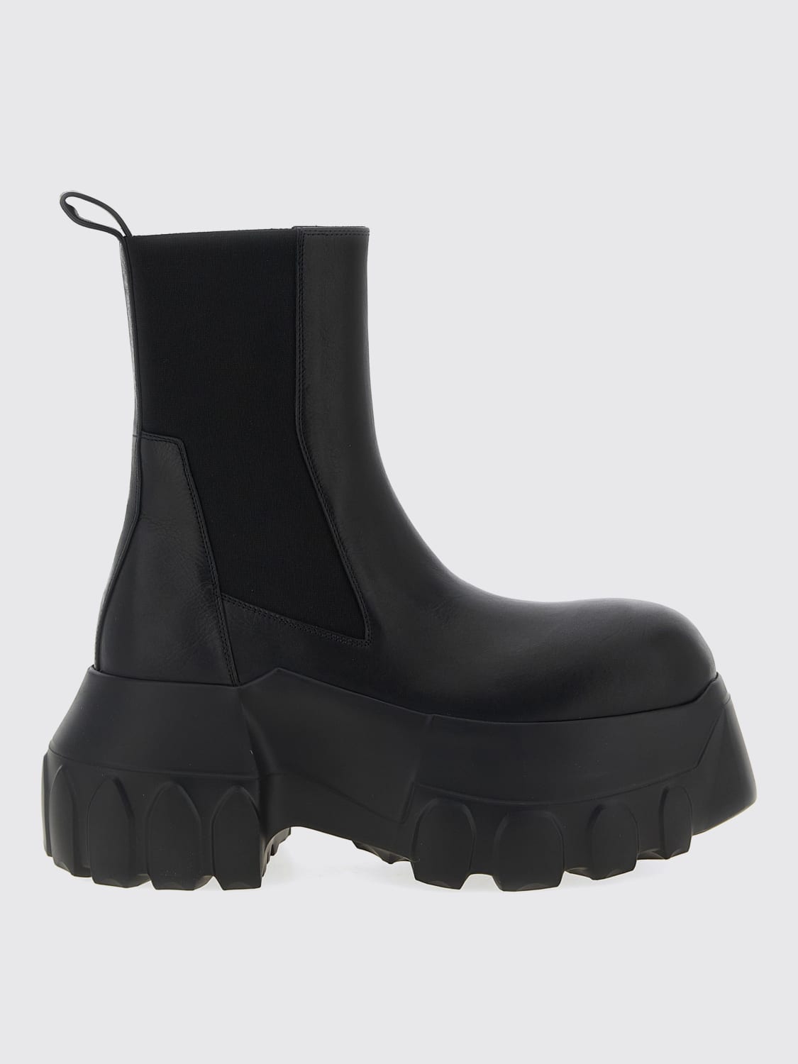 RICK OWENS BOTAS: Zapatos planos mujer Rick Owens, Negro - Img 1