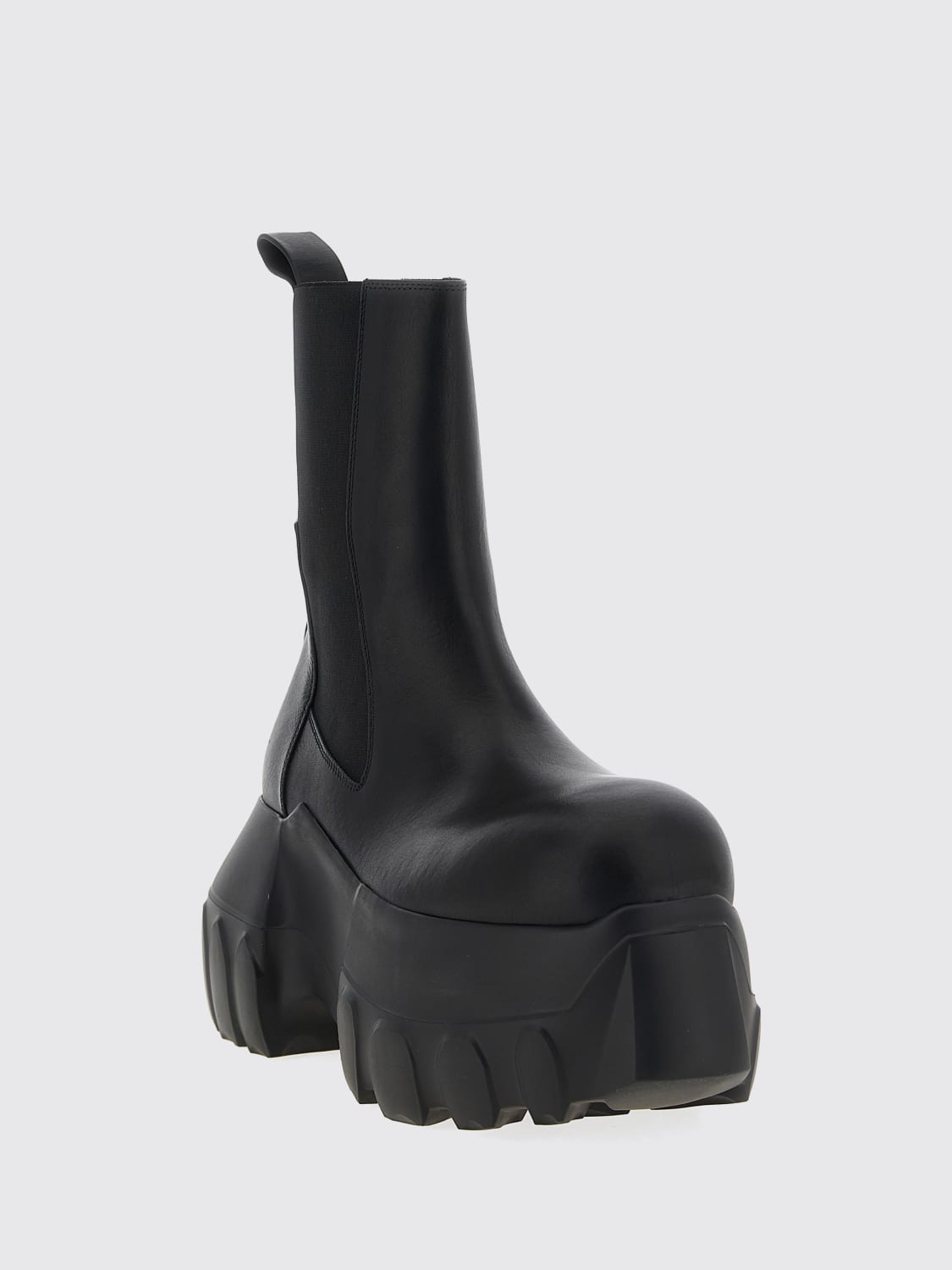 RICK OWENS BOTAS: Zapatos planos mujer Rick Owens, Negro - Img 2