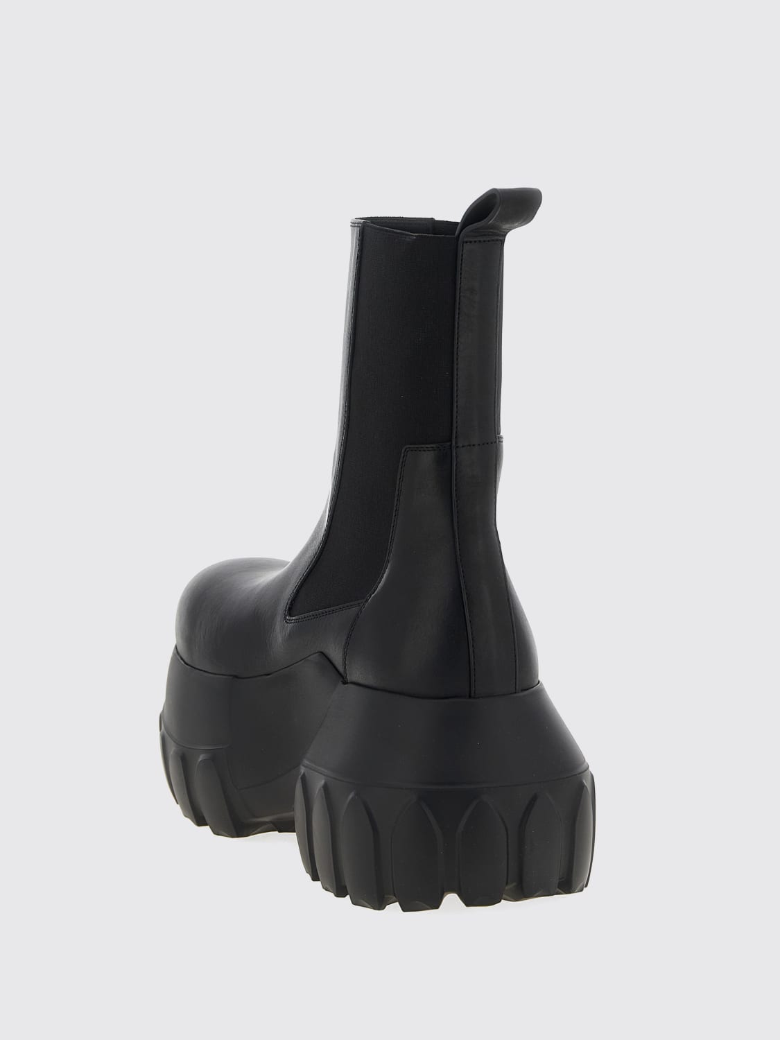 RICK OWENS BOTAS: Zapatos planos mujer Rick Owens, Negro - Img 3