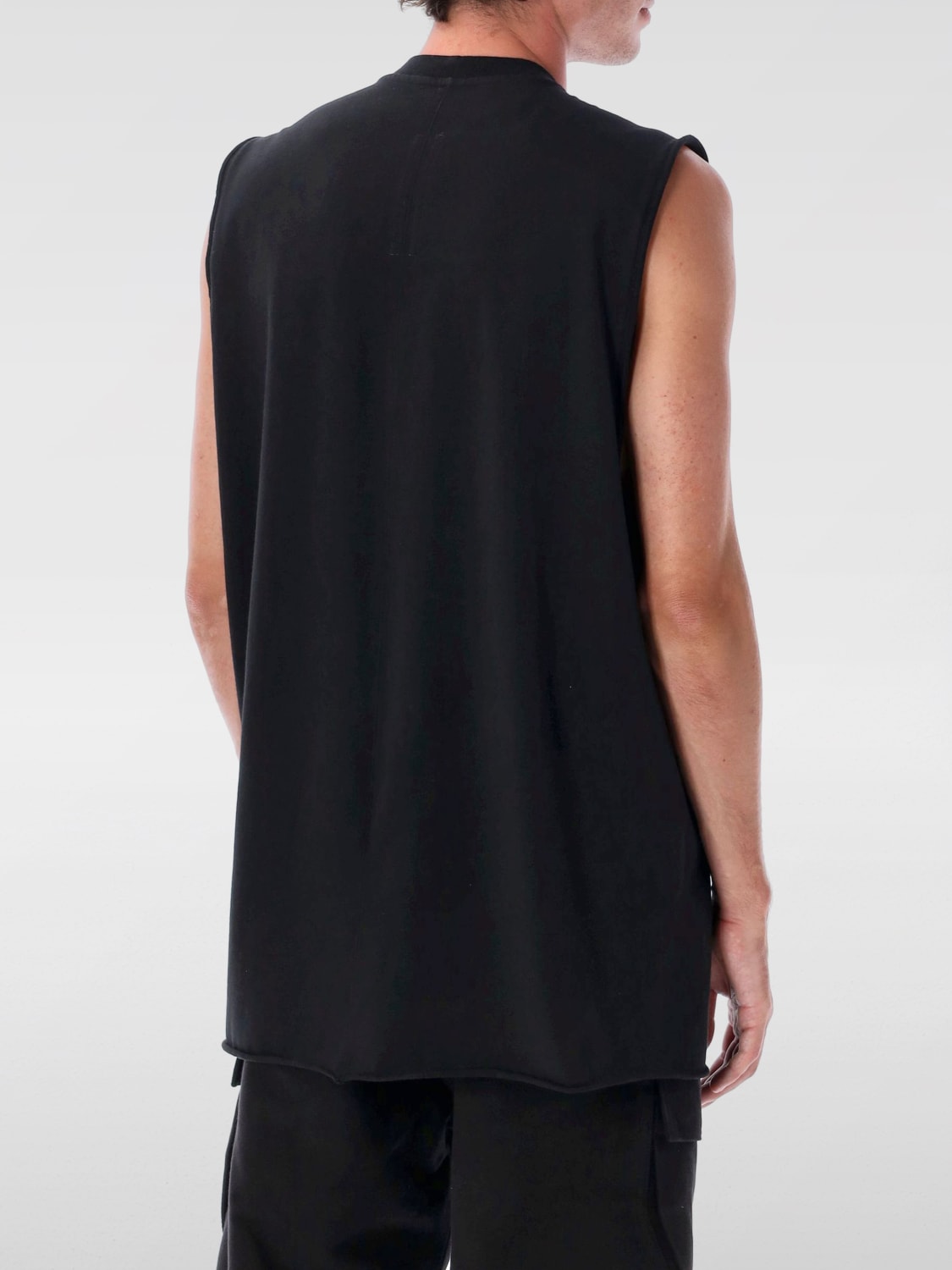 RICK OWENS T-SHIRT: T-shirt men Rick Owens, Black - Img 2