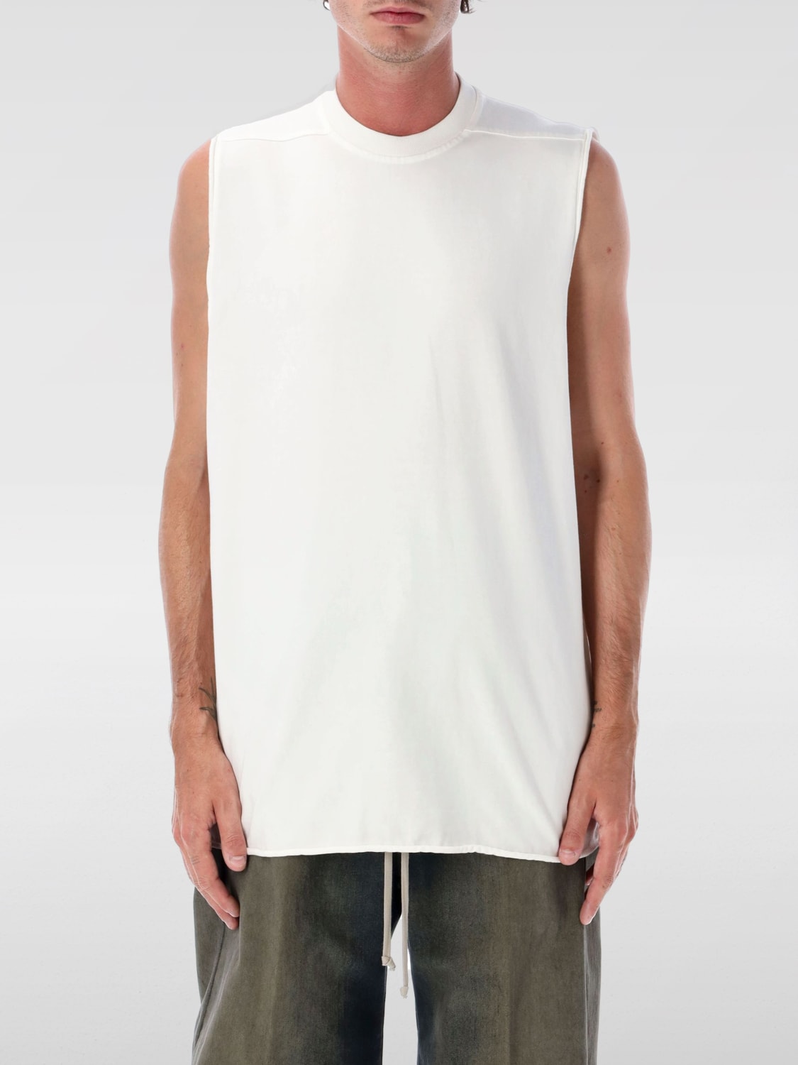 RICK OWENS CAMISETA: Camiseta hombre Rick Owens, Leche - Img 1