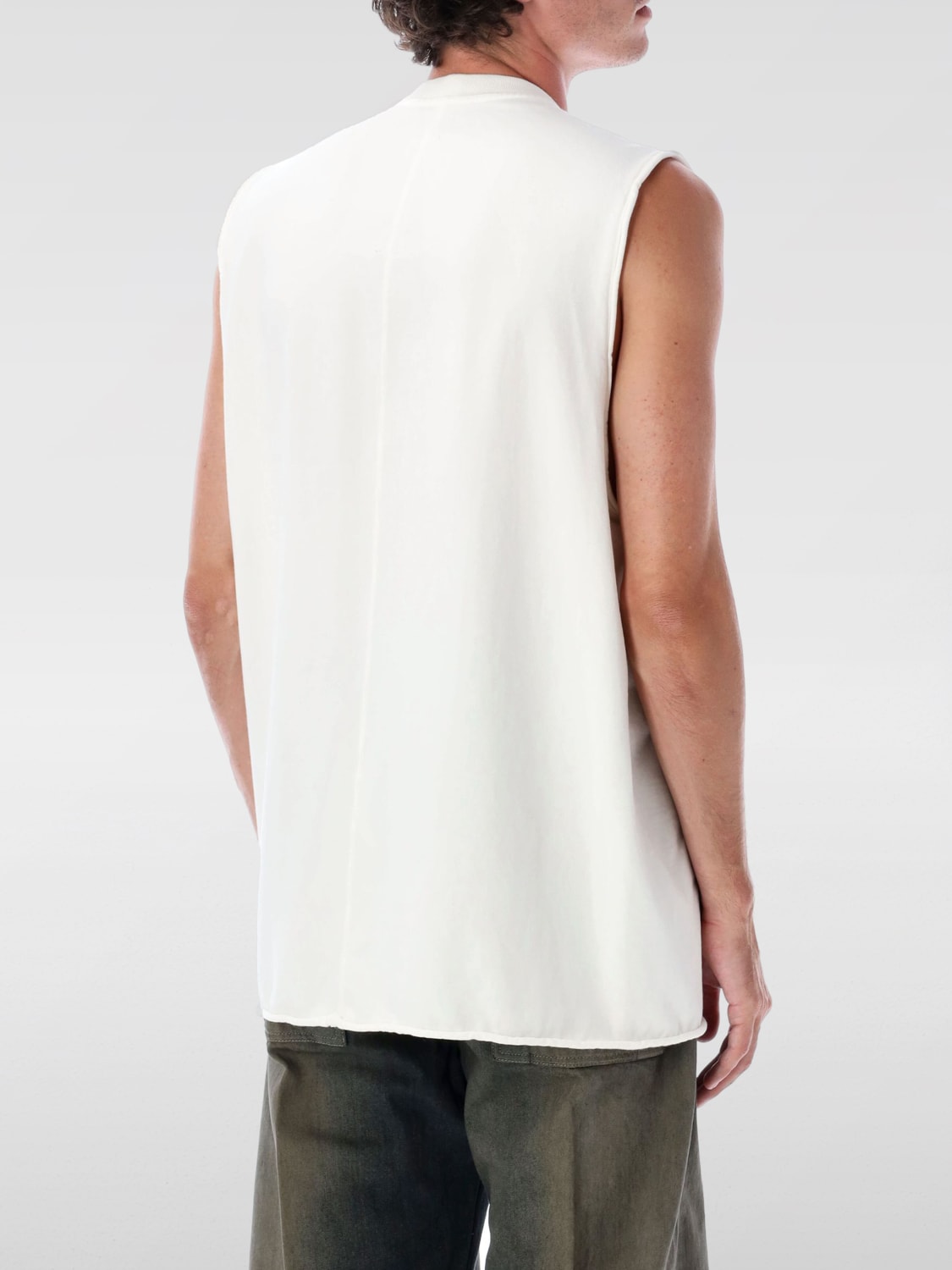 RICK OWENS CAMISETA: Camiseta hombre Rick Owens, Leche - Img 2
