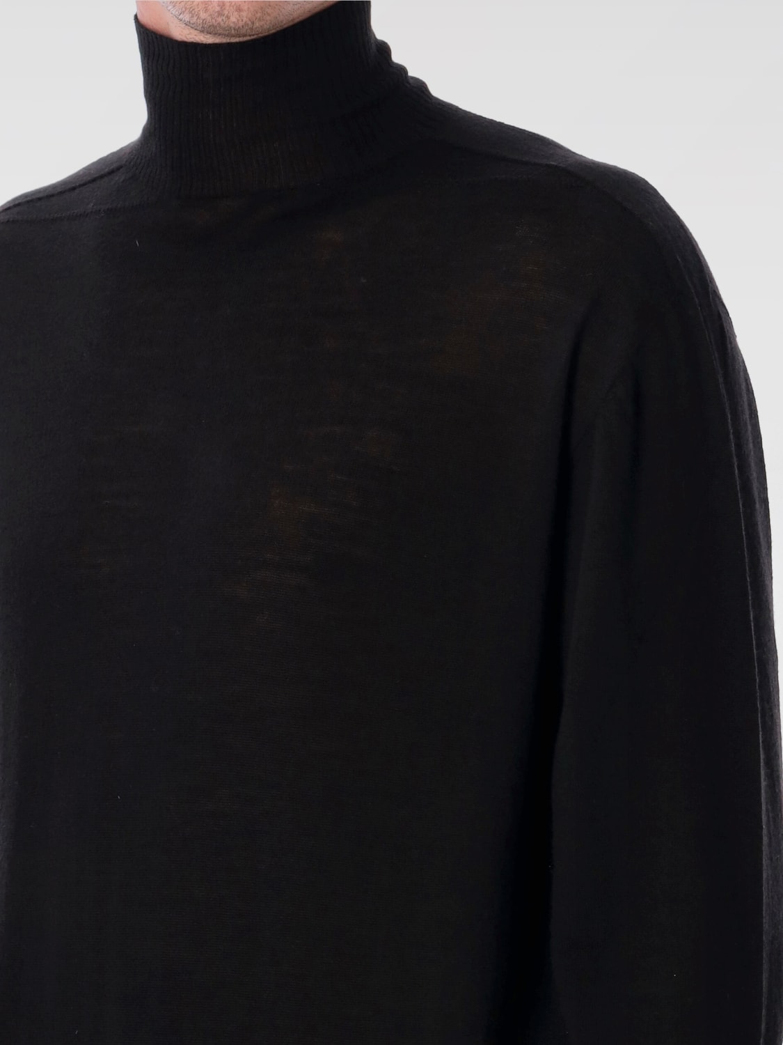RICK OWENS SWEATER: Sweater men Rick Owens, Black - Img 3