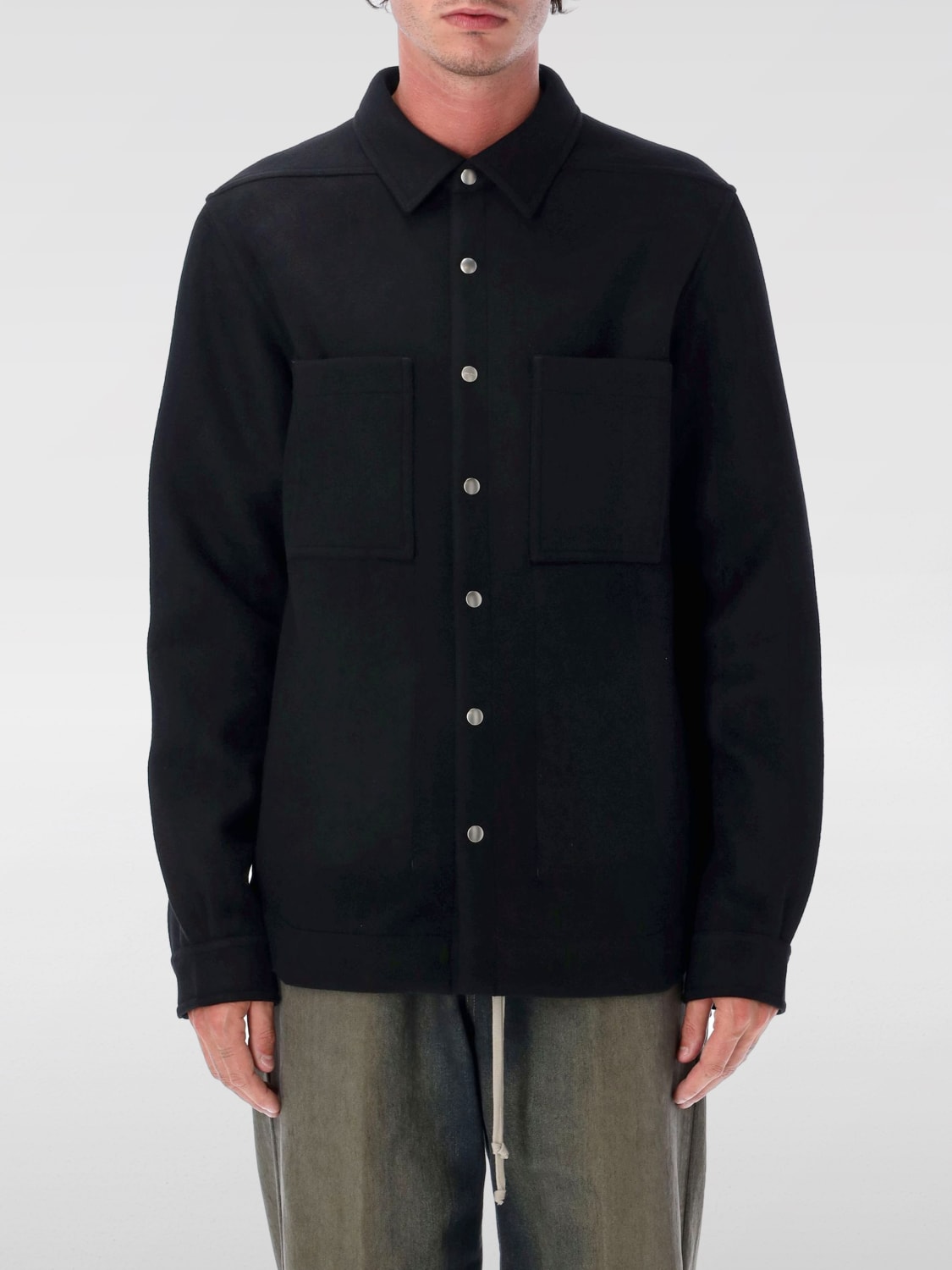 RICK OWENS JACKET: Jacket men Rick Owens, Black - Img 1