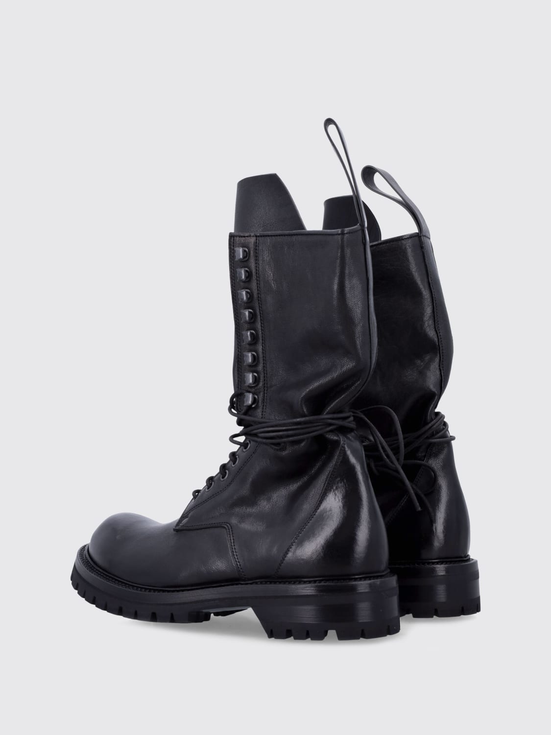 RICK OWENS STIVALI: Stivale Rick Owens in pelle , Nero - Img 3