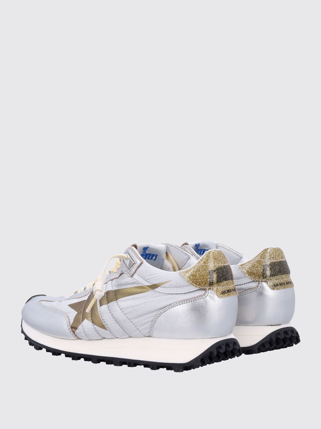 GOLDEN GOOSE SNEAKERS: Sneakers woman Golden Goose, Silver - Img 3