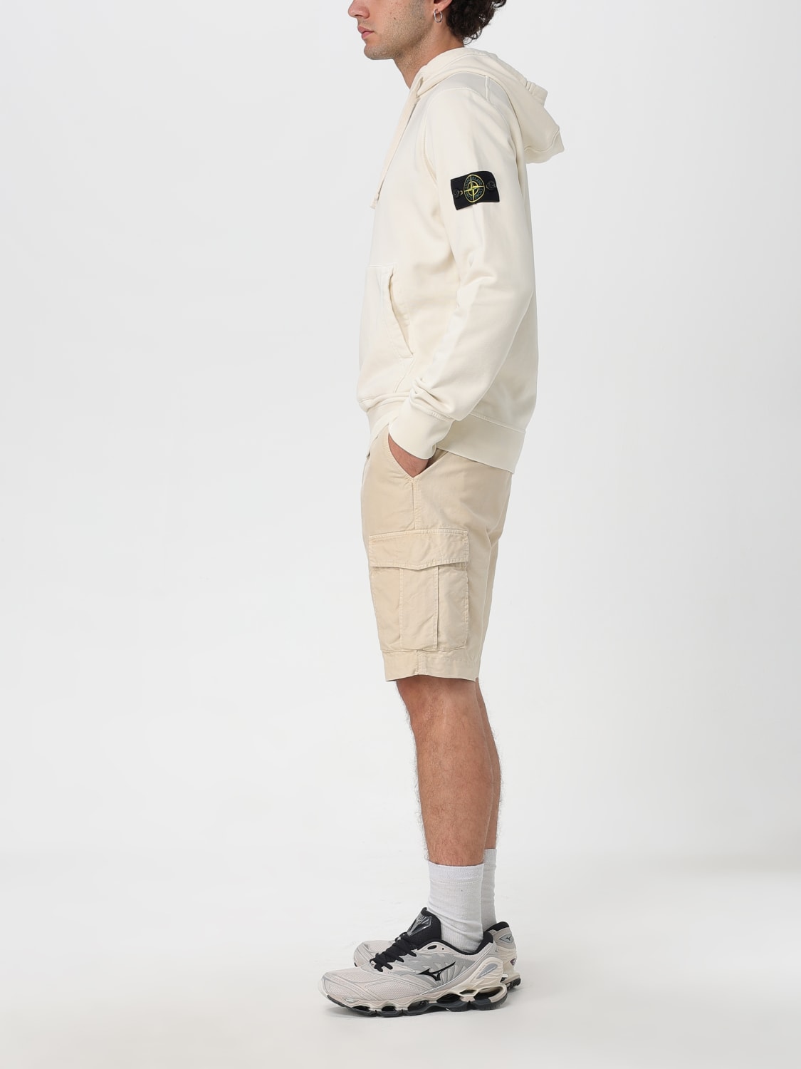 STONE ISLAND SWEATSHIRT: Sweatshirt men Stone Island, White - Img 2