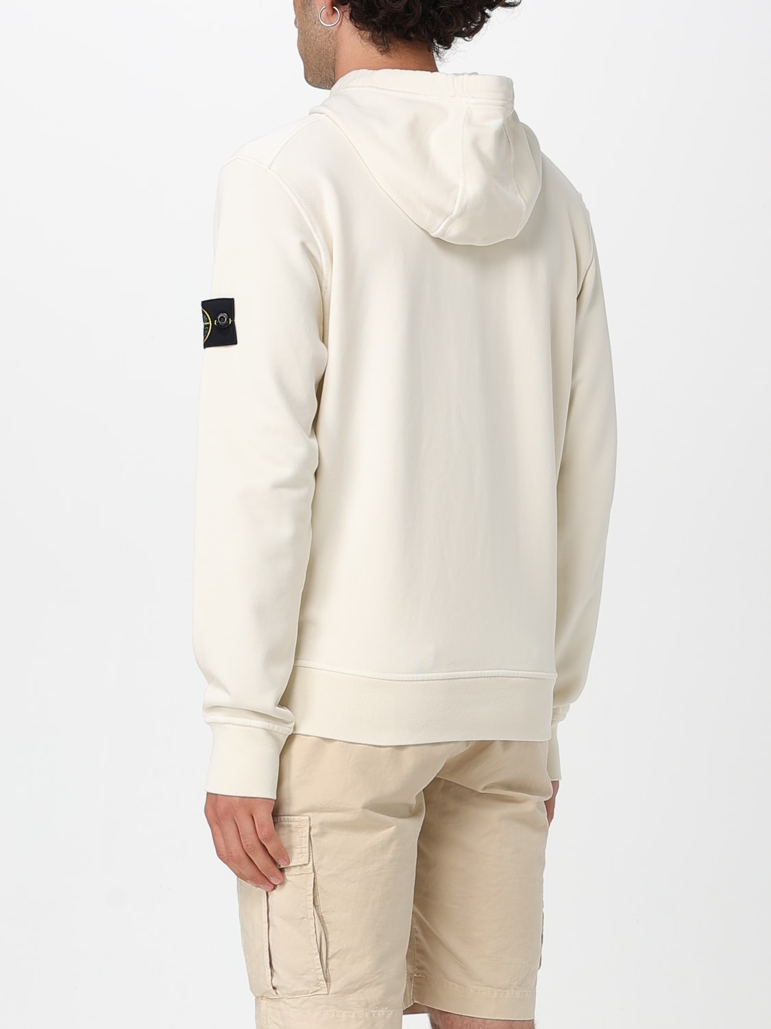 STONE ISLAND SWEATSHIRT: Sweatshirt men Stone Island, White - Img 3