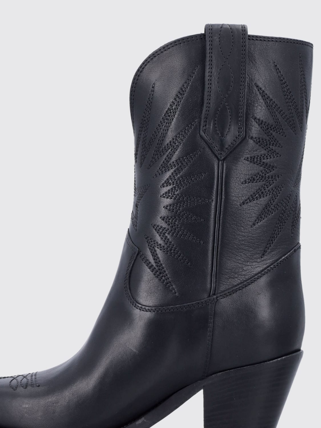 GOLDEN GOOSE BOOTS: Flat shoes woman Golden Goose, Black - Img 4