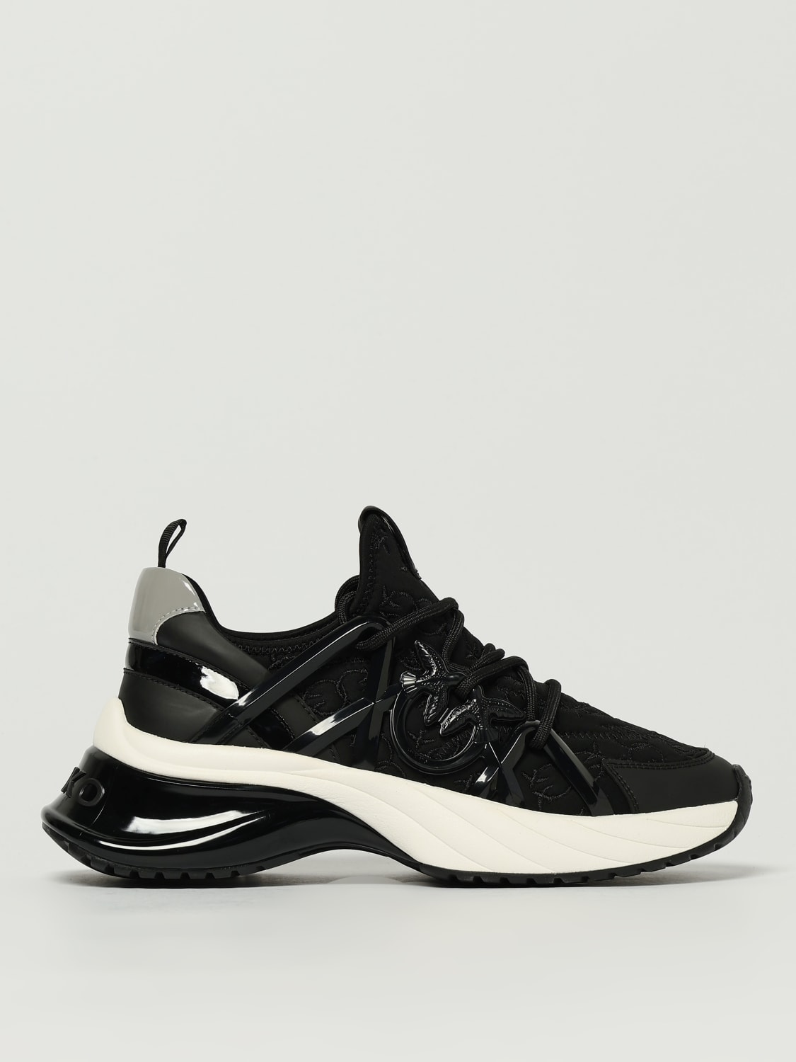 PINKO SNEAKERS: Sneakers woman Pinko, Black - Img 1