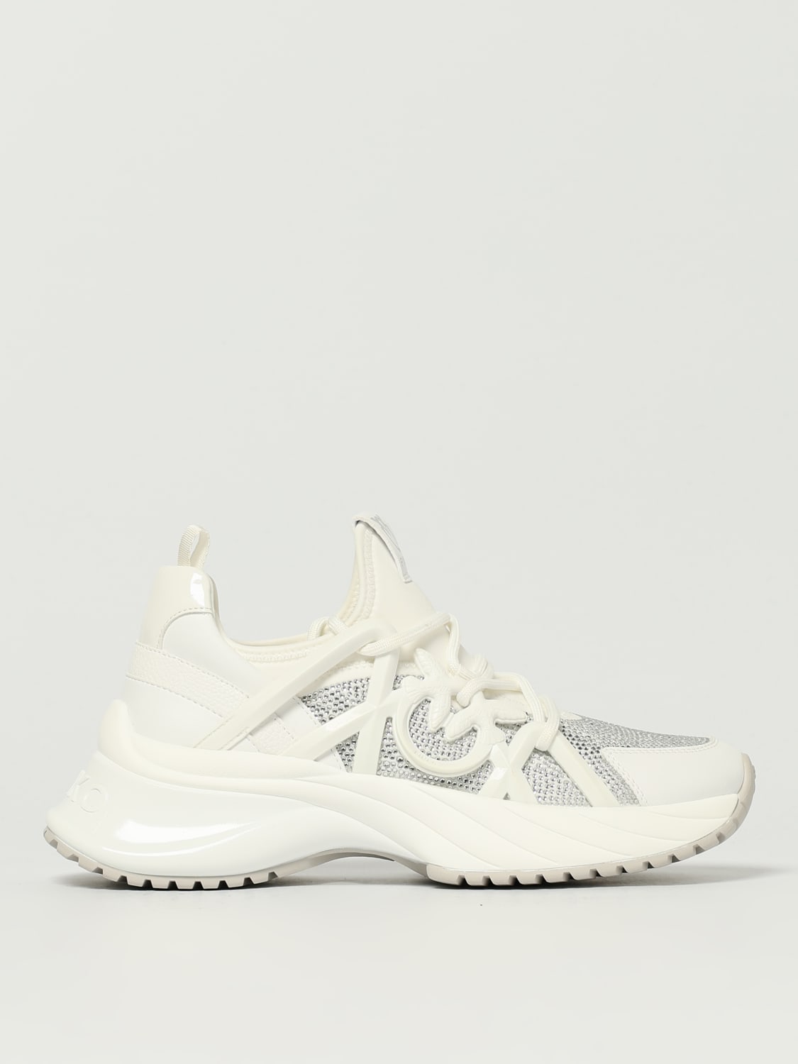 PINKO SNEAKERS: Sneakers woman Pinko, White - Img 1