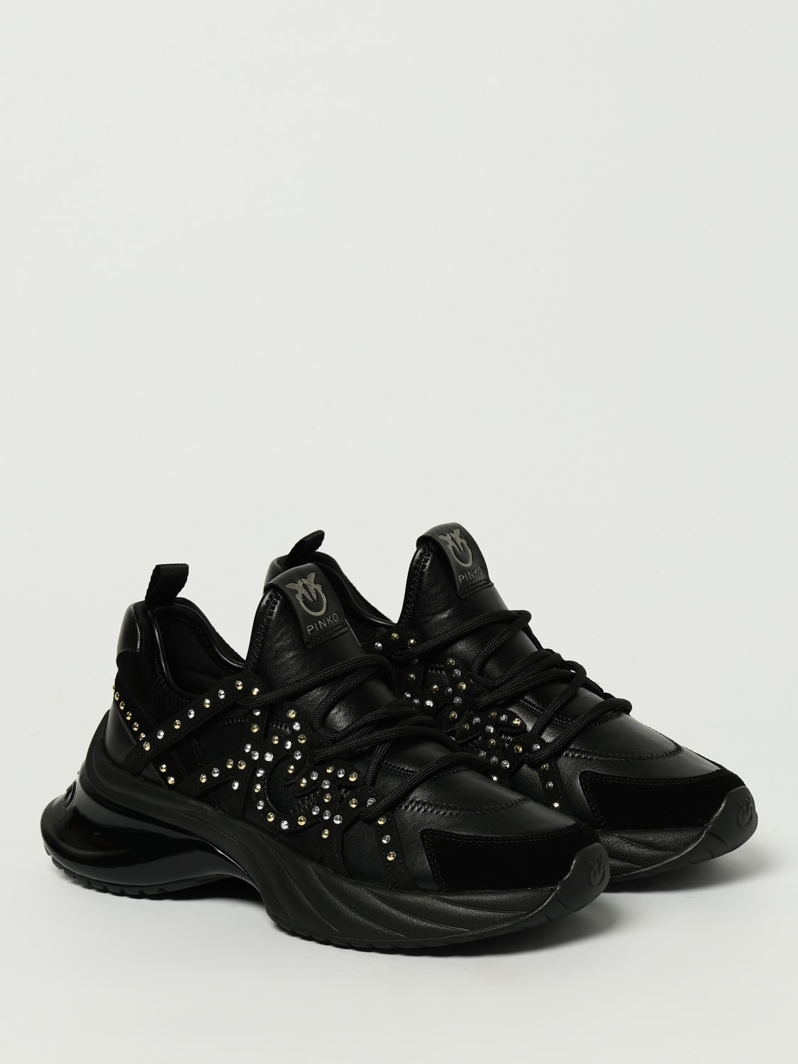 PINKO SNEAKERS: Sneakers damen Pinko, Schwarz - Img 2