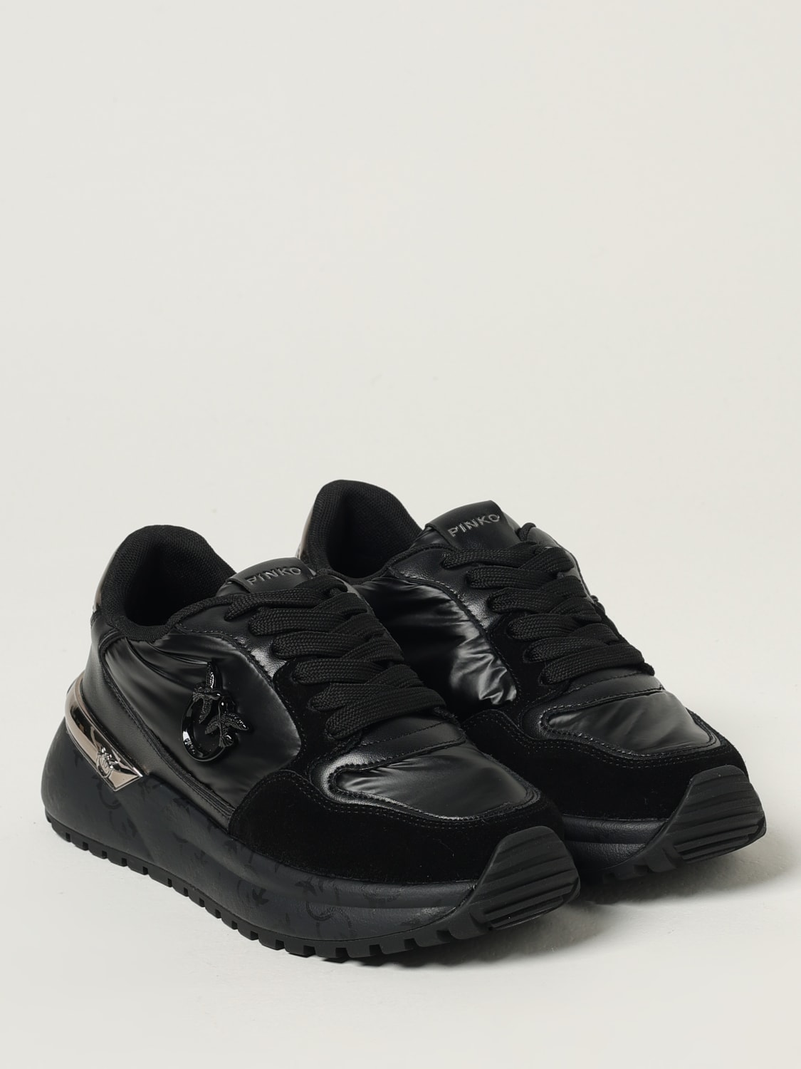 PINKO SNEAKERS: Sneakers woman Pinko, Black - Img 2
