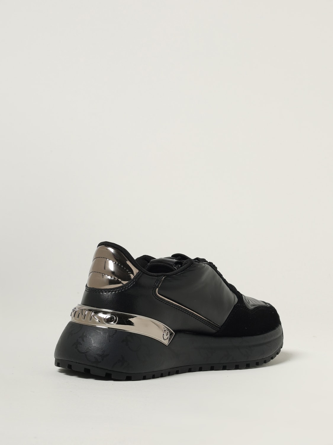 PINKO SNEAKERS: Sneakers woman Pinko, Black - Img 3