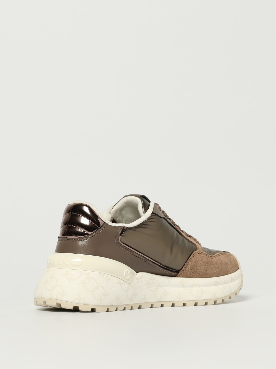 PINKO SNEAKERS: Sneakers woman Pinko, Brown - Img 3